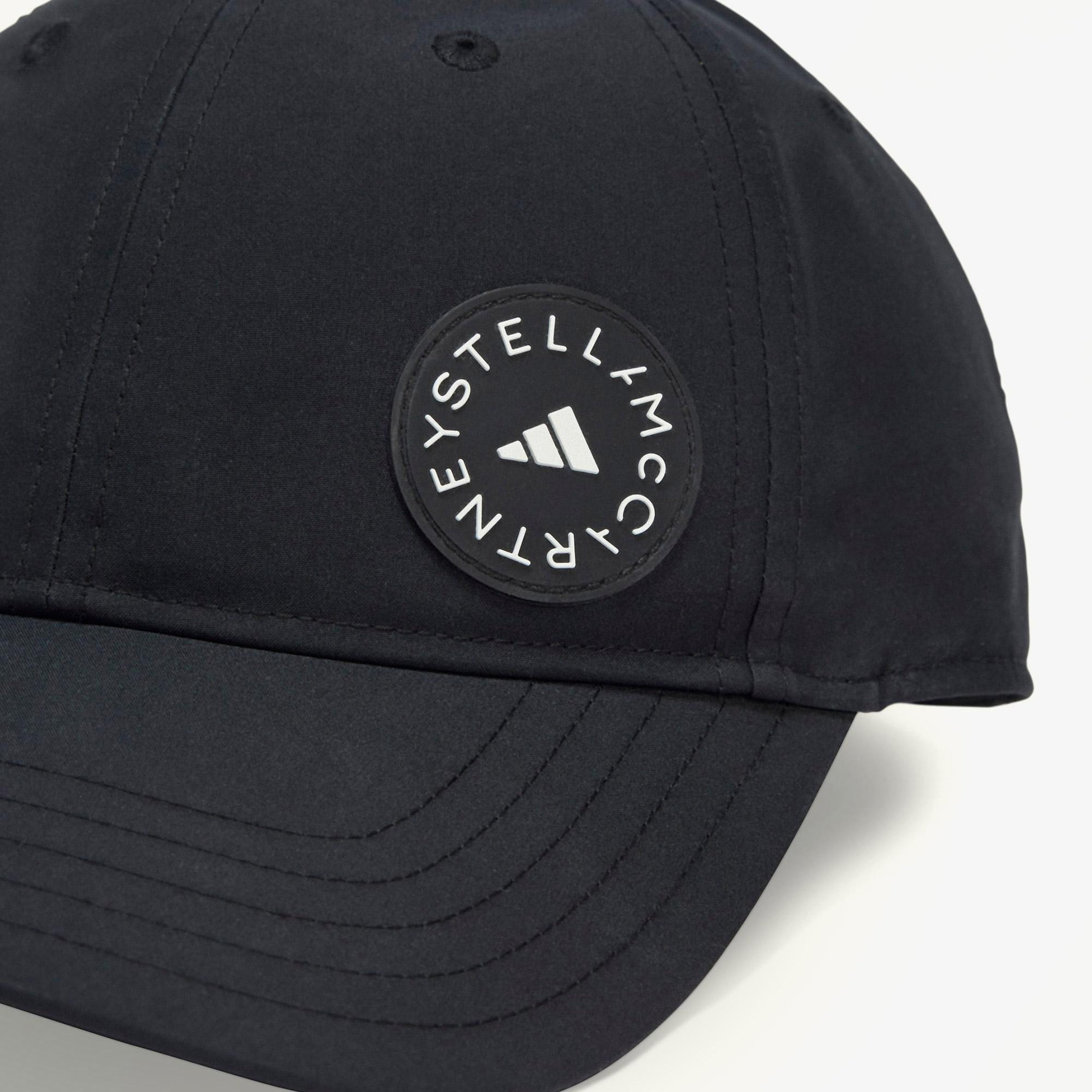 adidas by Stella McCartney Kadın Siyah Şapka