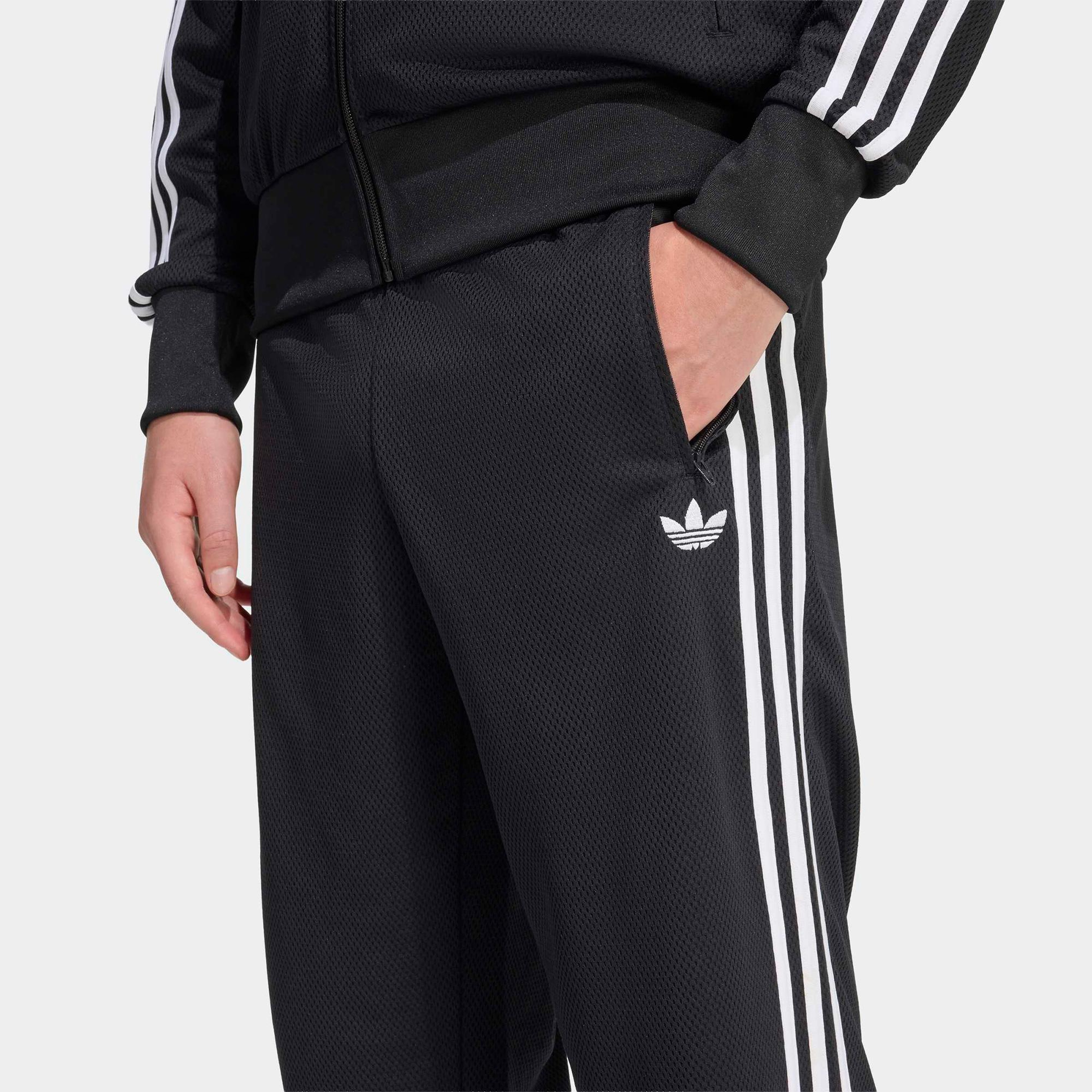 adidas Firebird Adicolor Erkek Siyah Eşofman Altı