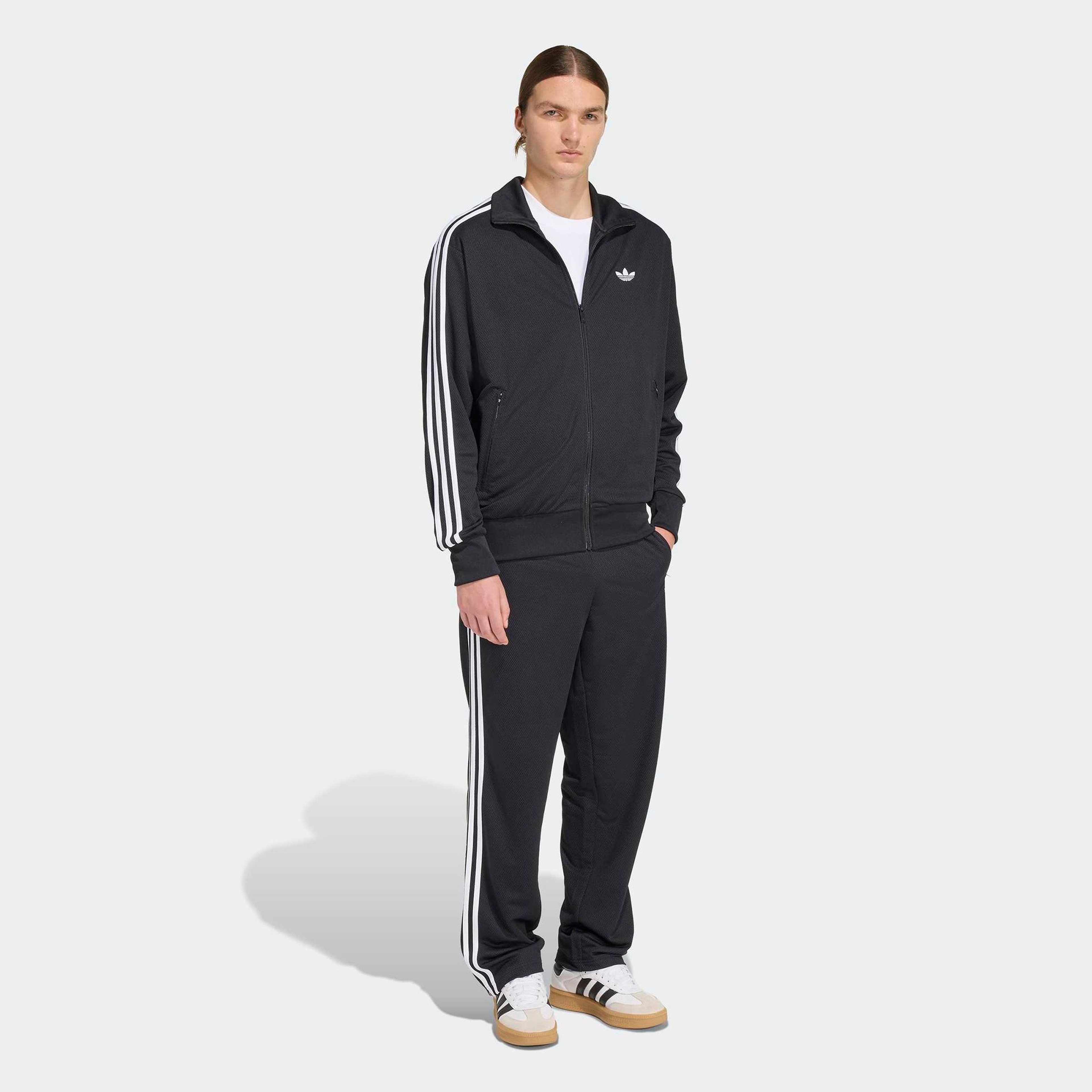 adidas Firebird Adicolor Erkek Siyah Eşofman Altı
