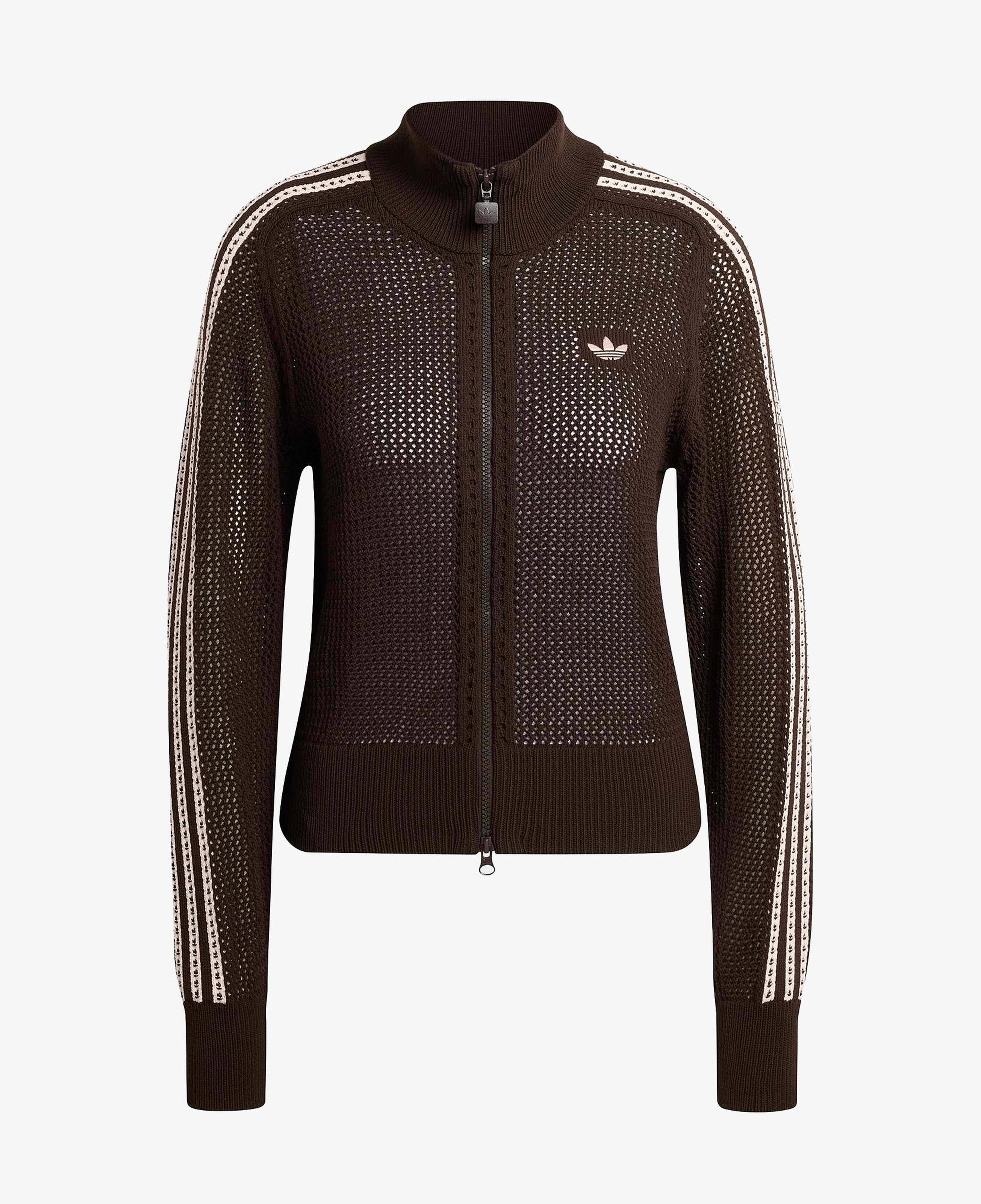 adidas Crochet Kadın Kahverengi Eşofman Üstü