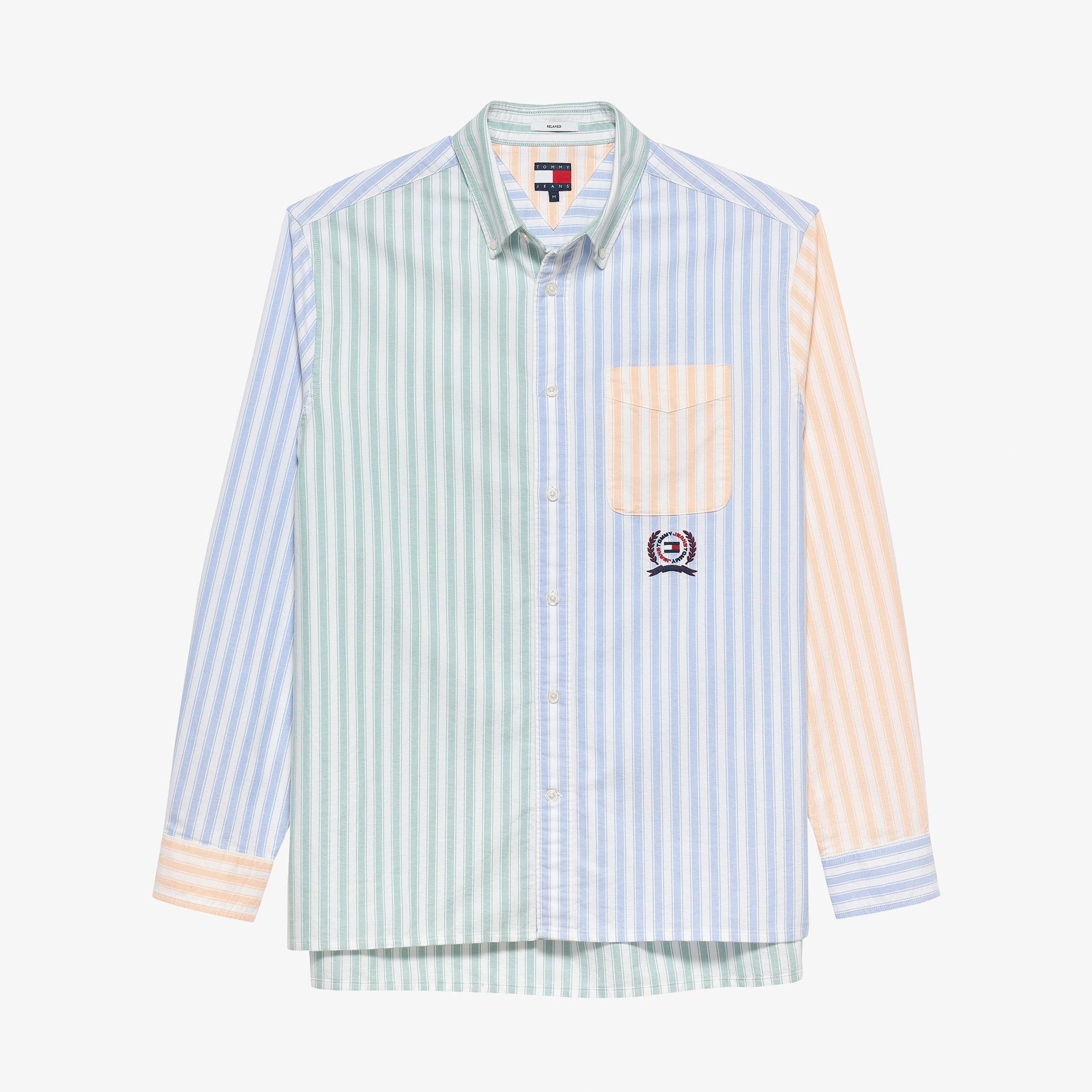Tommy Hilfiger Oxford Erkek Mavi Gömlek