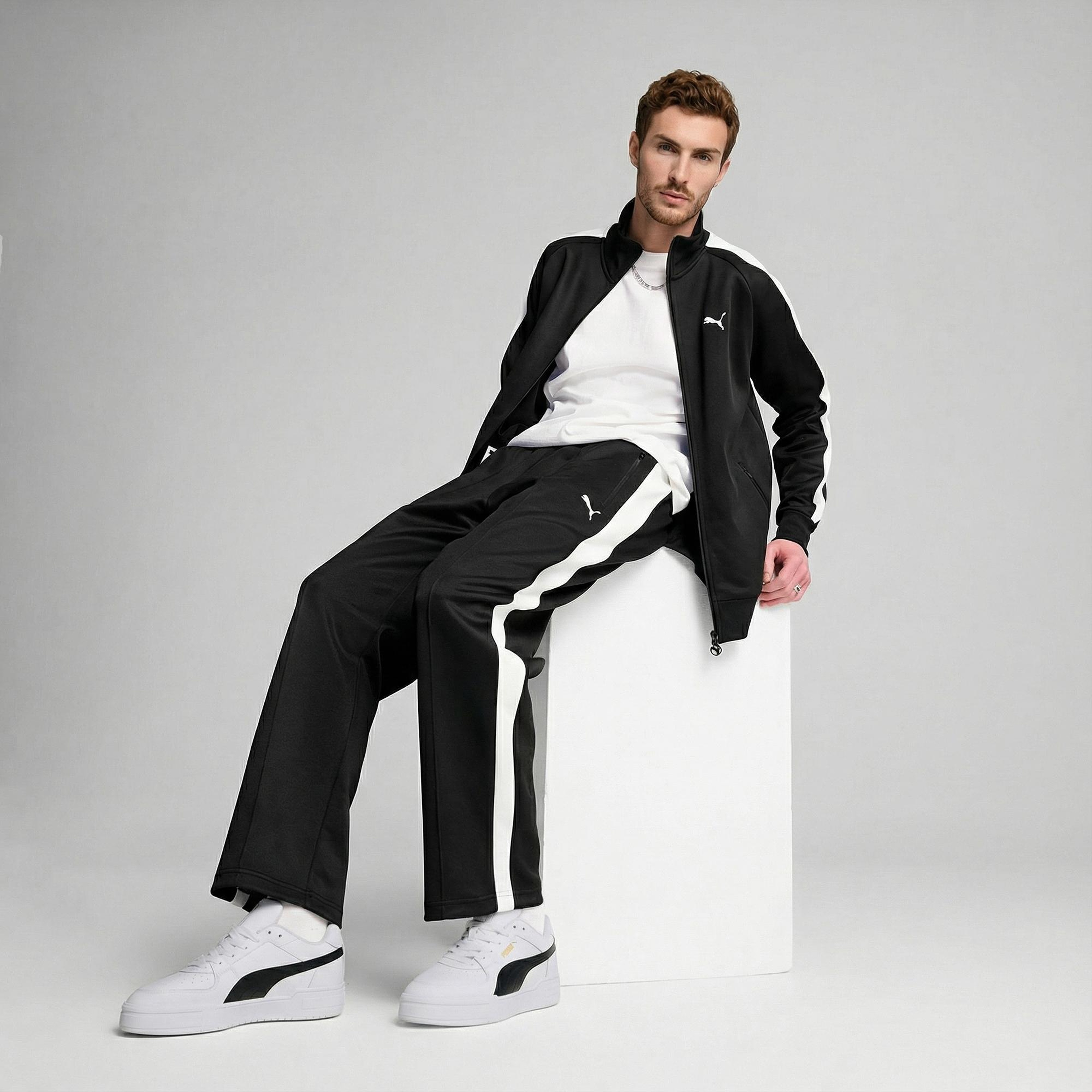 Puma T7 Always On Track Erkek Siyah Ceket