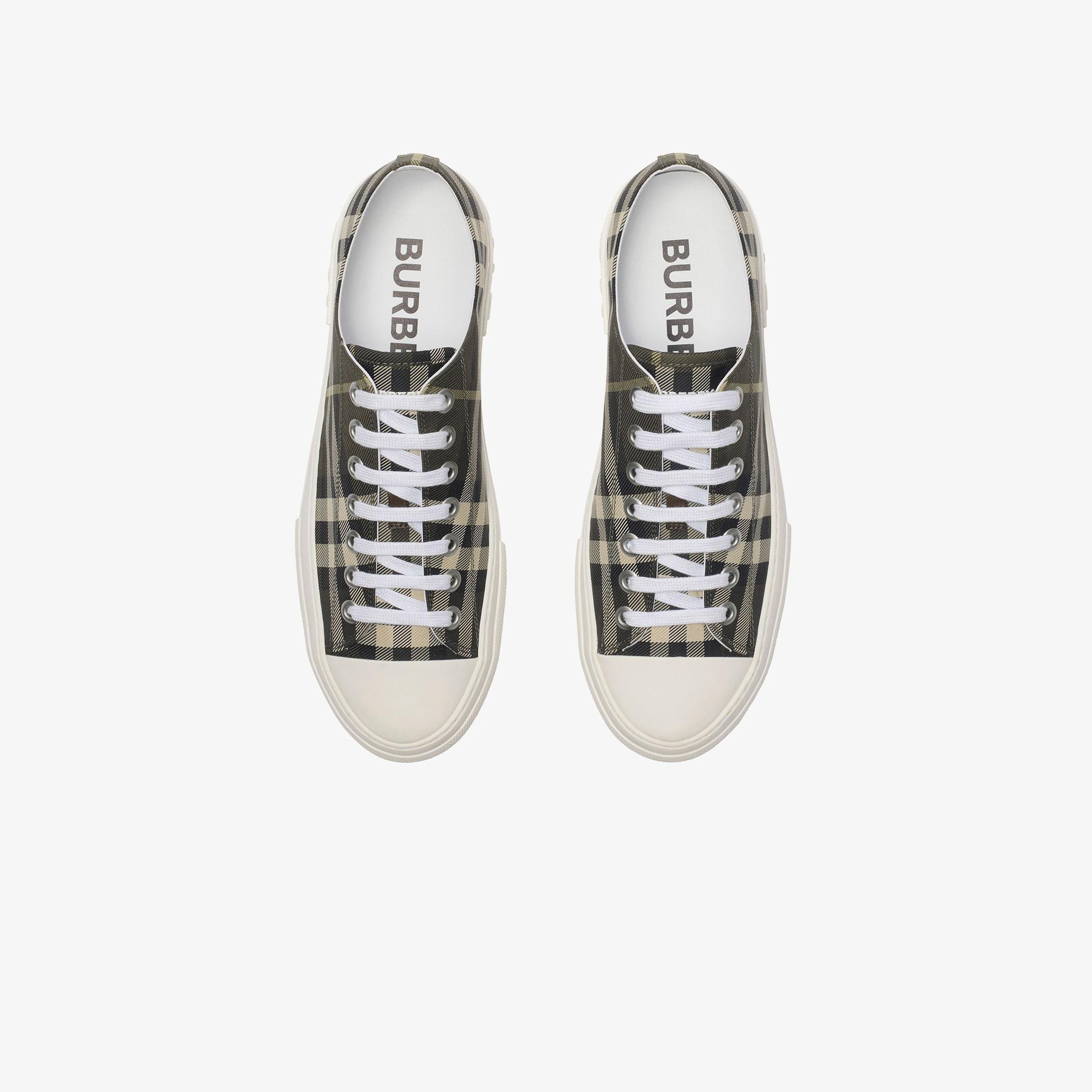 Burberry Jack Check Erkek Haki Sneaker