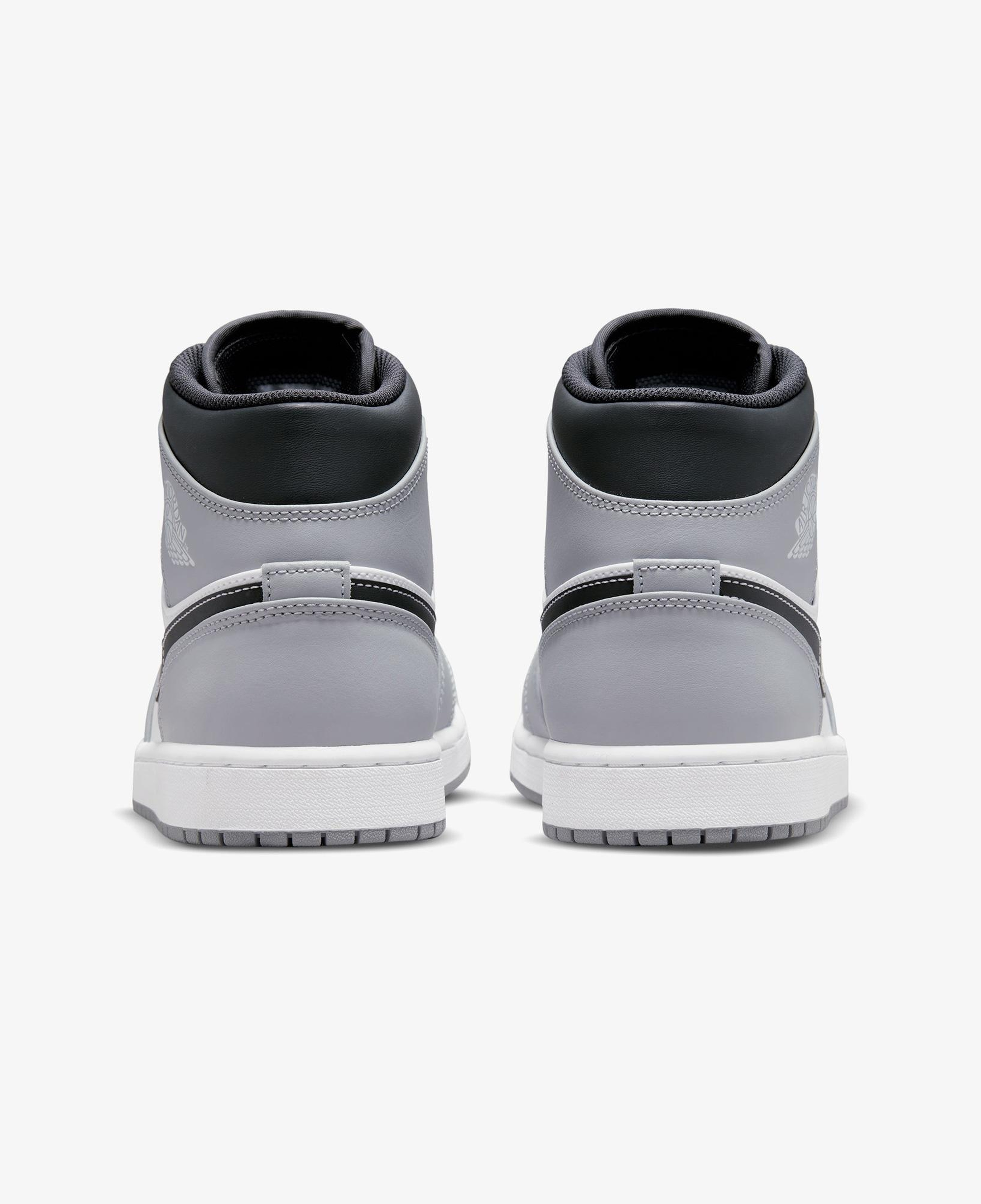 Jordan Air 1 Mid Erkek Gri Spor Ayakkabı