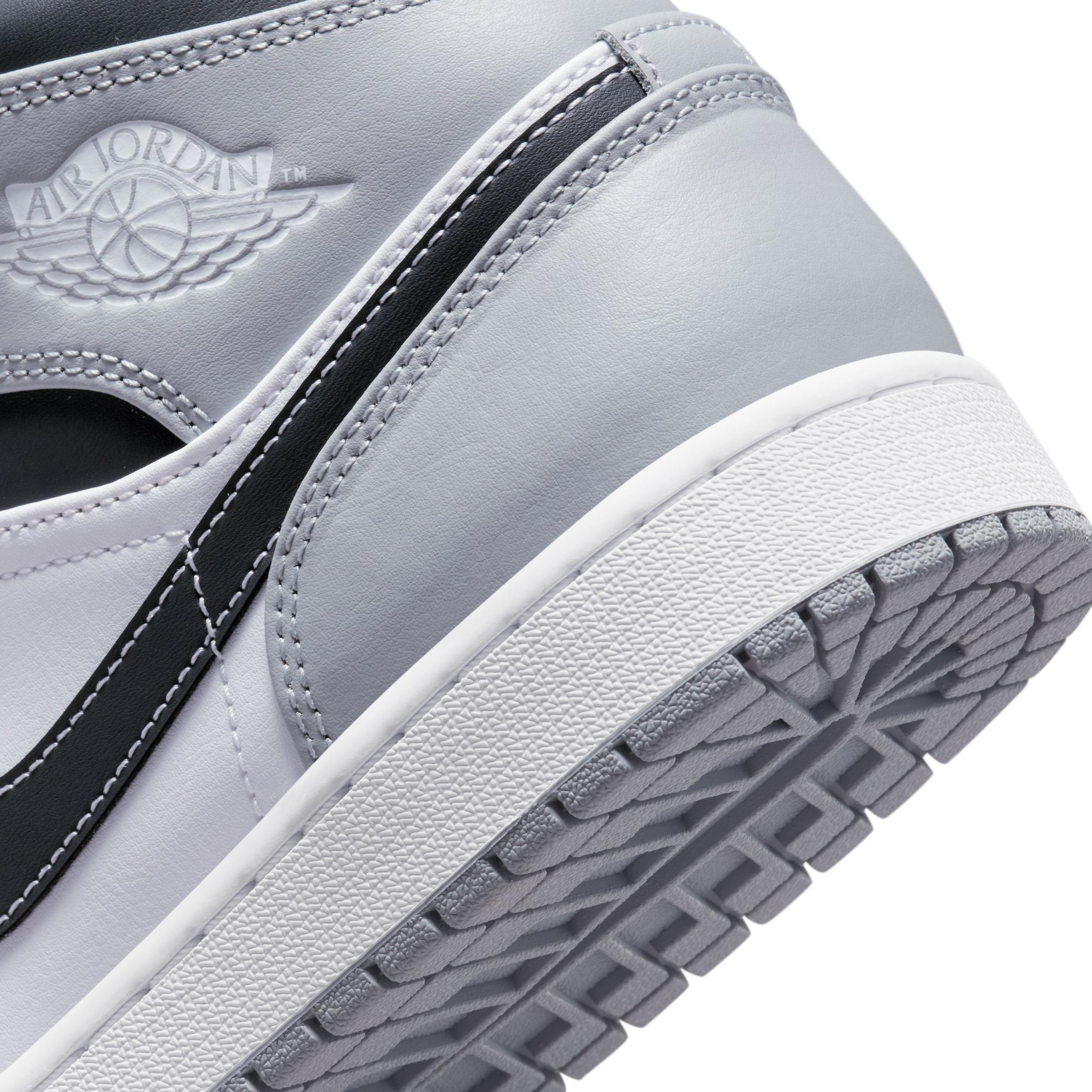 Jordan Air 1 Mid Erkek Gri Spor Ayakkabı