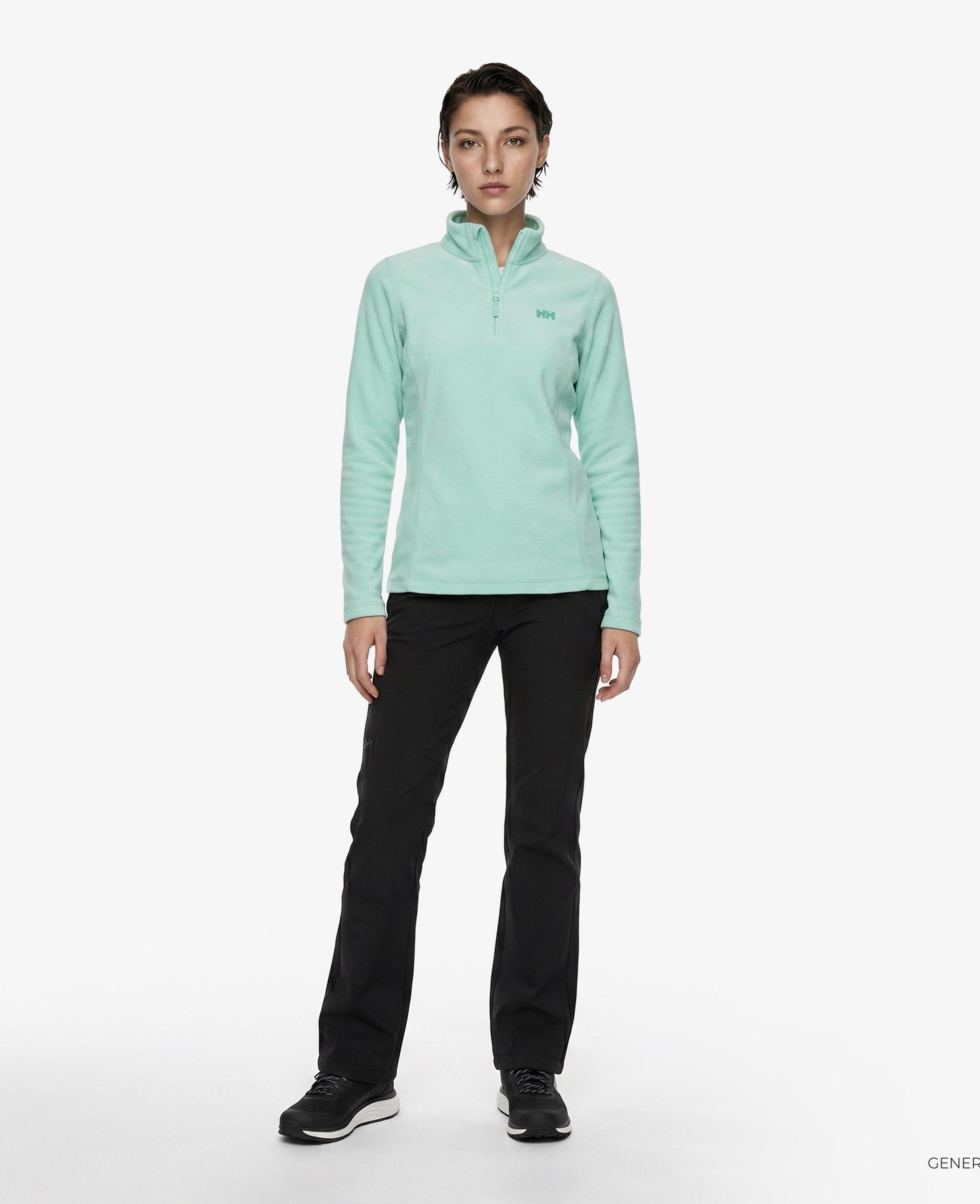 Helly Hansen Slope Polar Fleece Kadın Yeşil Sweatshirt