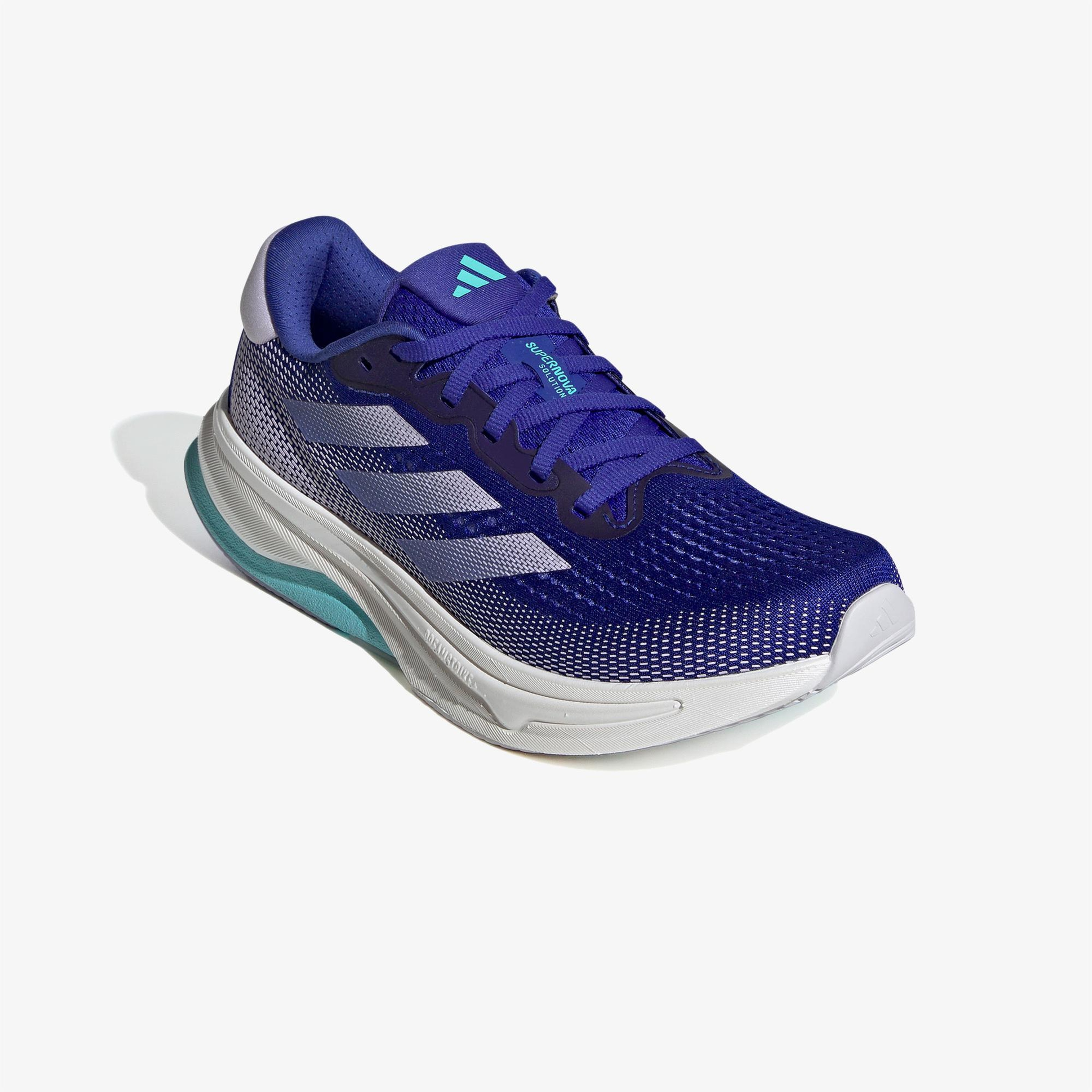 adidas Supernova Solution W Kadın Mavi Spor Ayakkabı