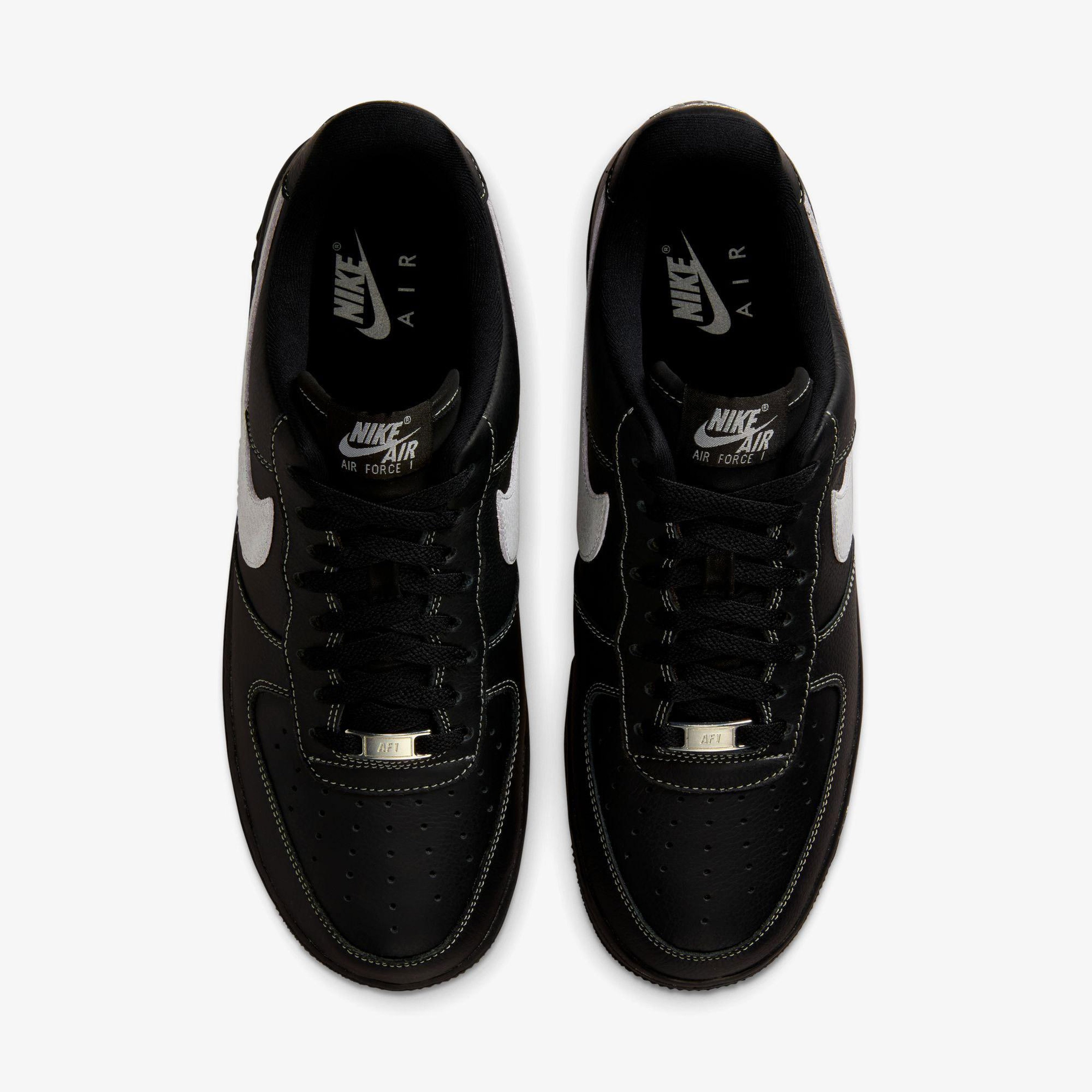 Nike Air Force 1 '07 LV8 Erkek Siyah Spor Ayakkabı