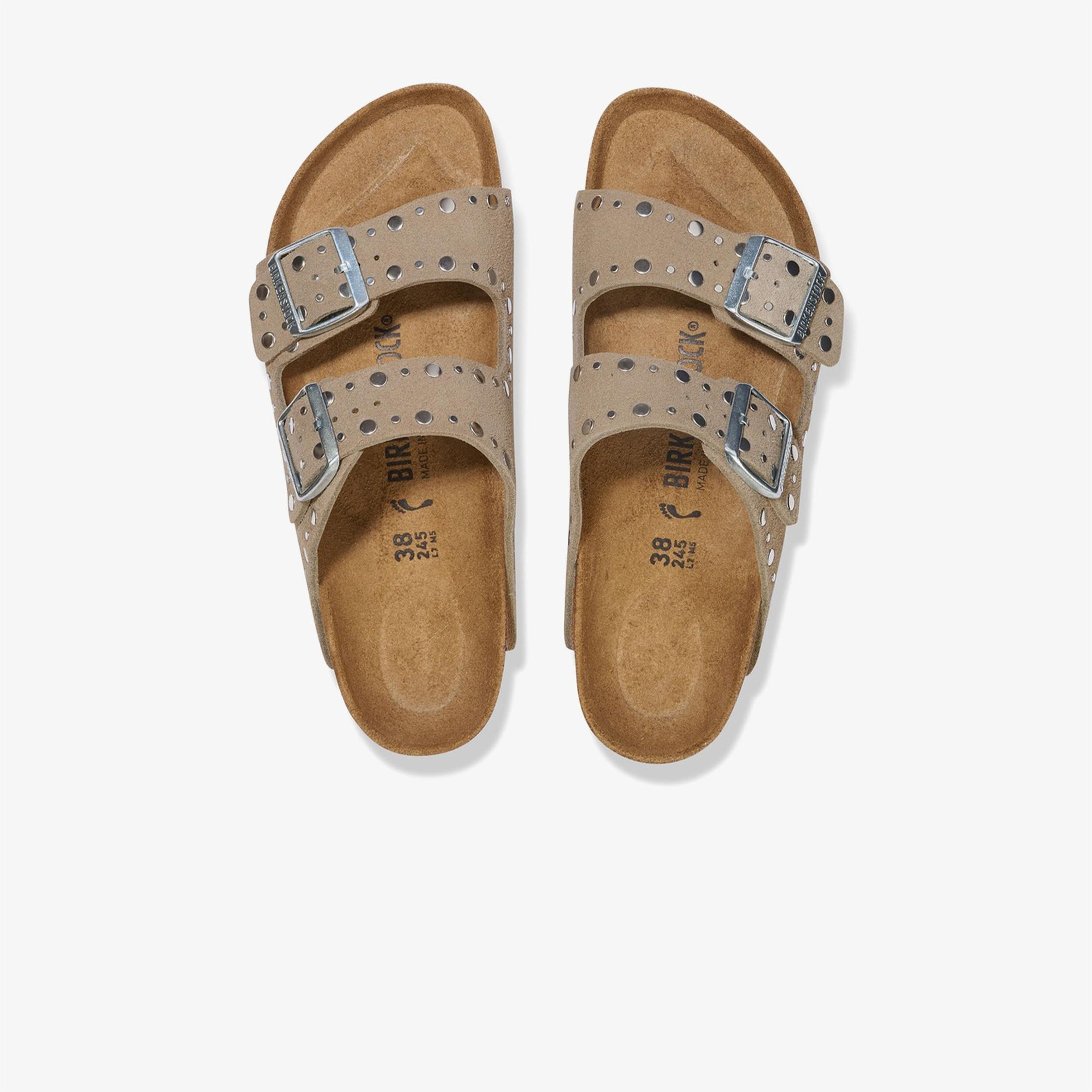 Birkenstock Arizona Vl Rivet Kadın Kahverengi Terlik