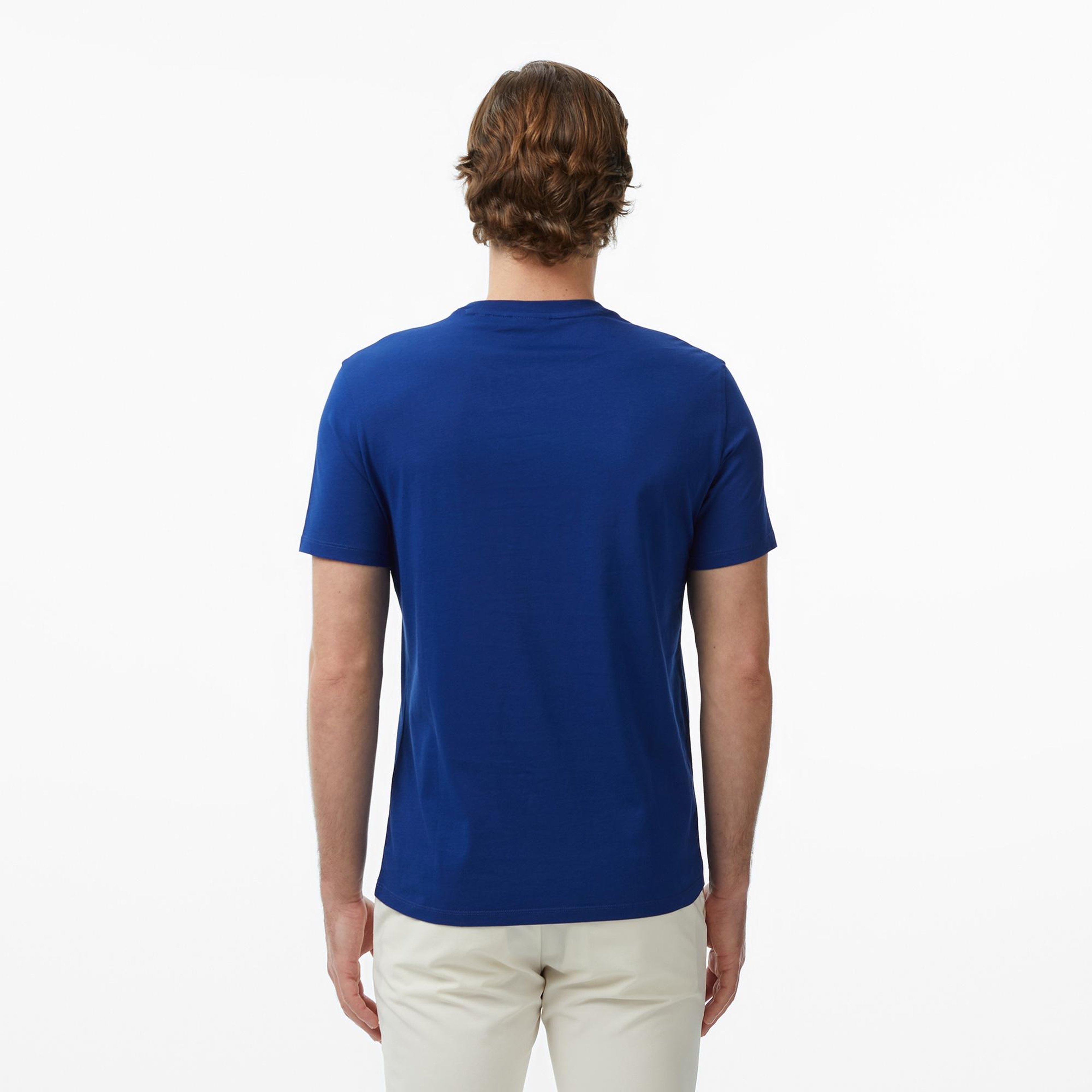 Armani Exchange Erkek Mavi T-Shirt