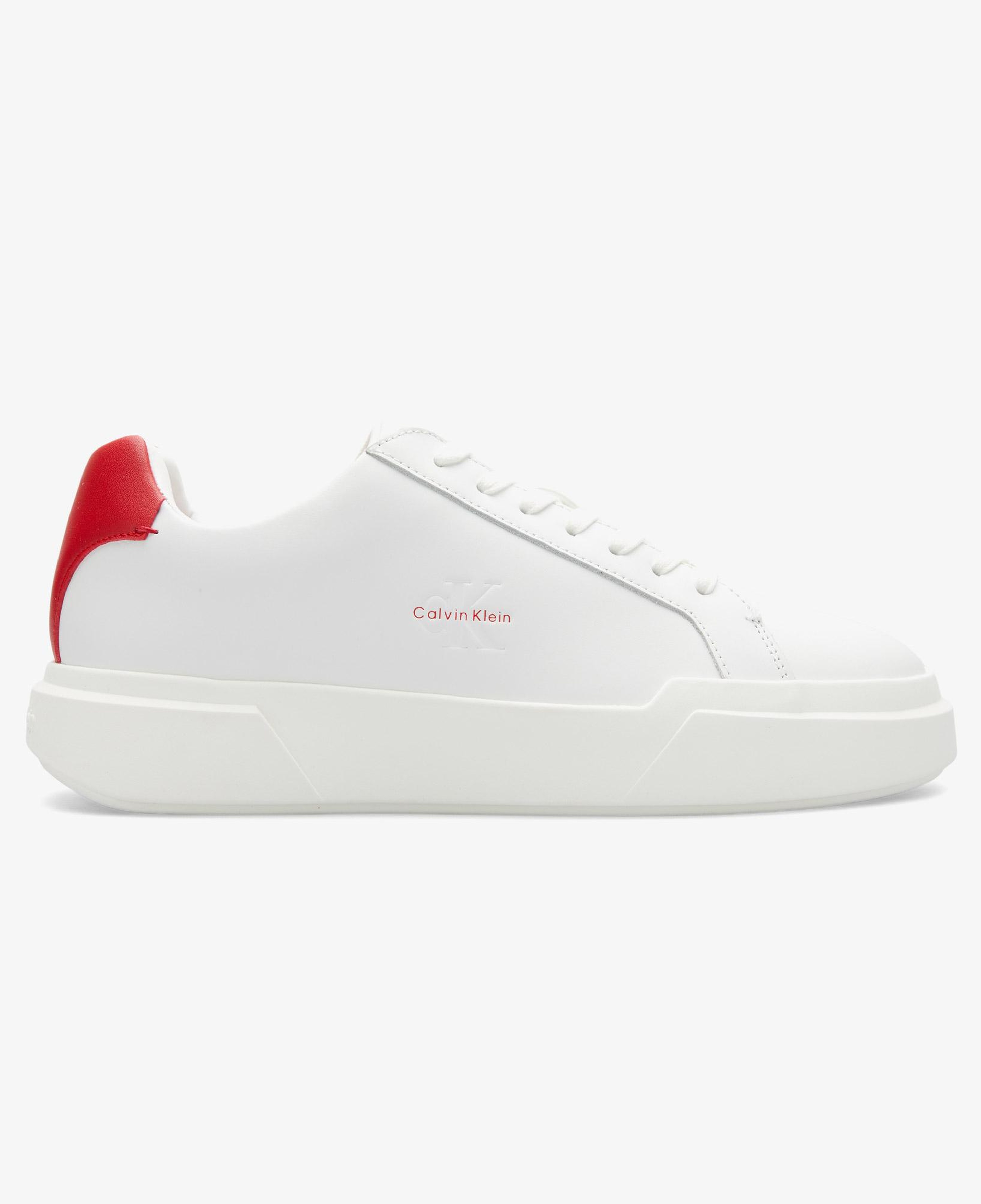 Calvin Klein Chunky Cupsole Laceup Erkek Beyaz Sneaker