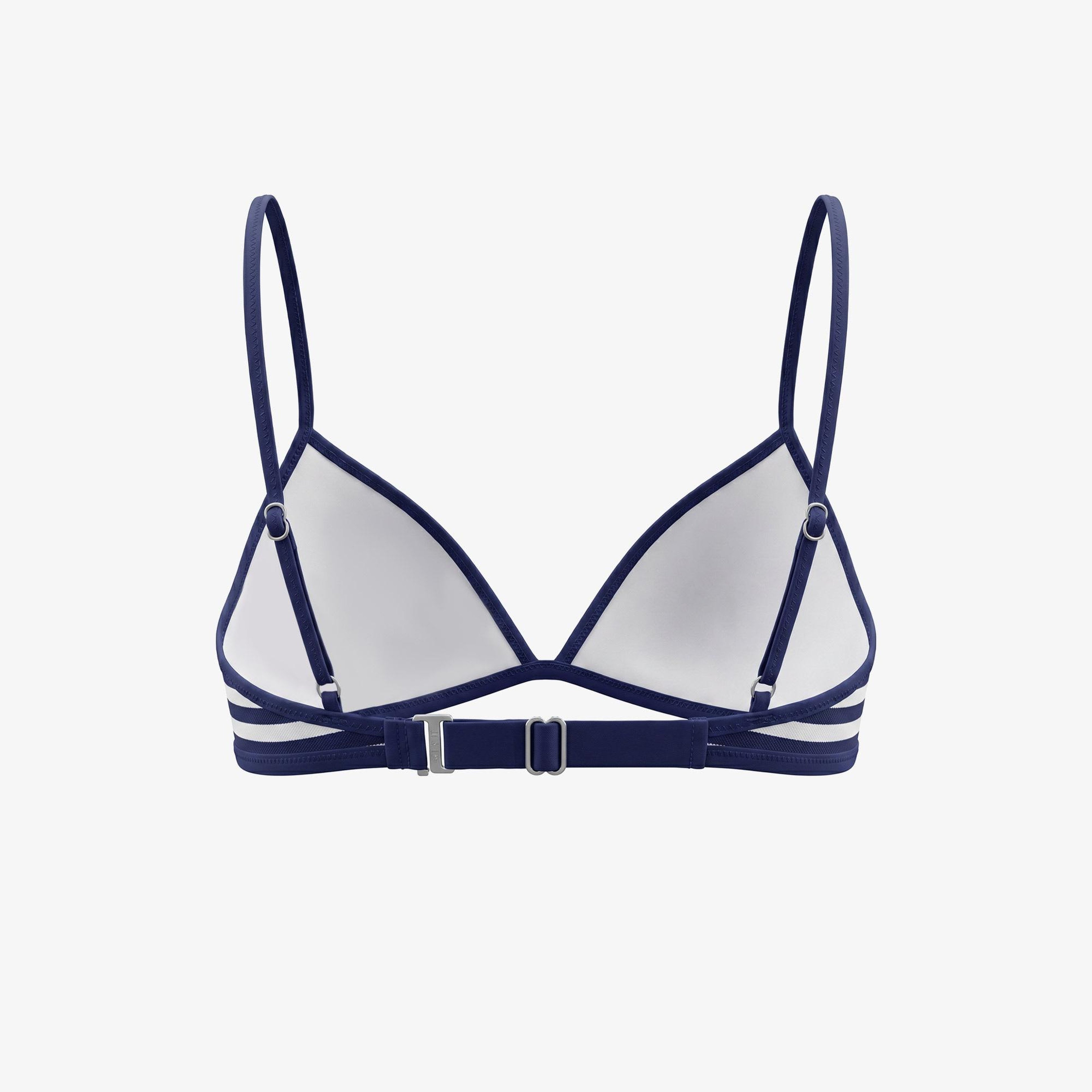 Polo Ralph Lauren Tipped Kadın Beyaz Bikini Üstü