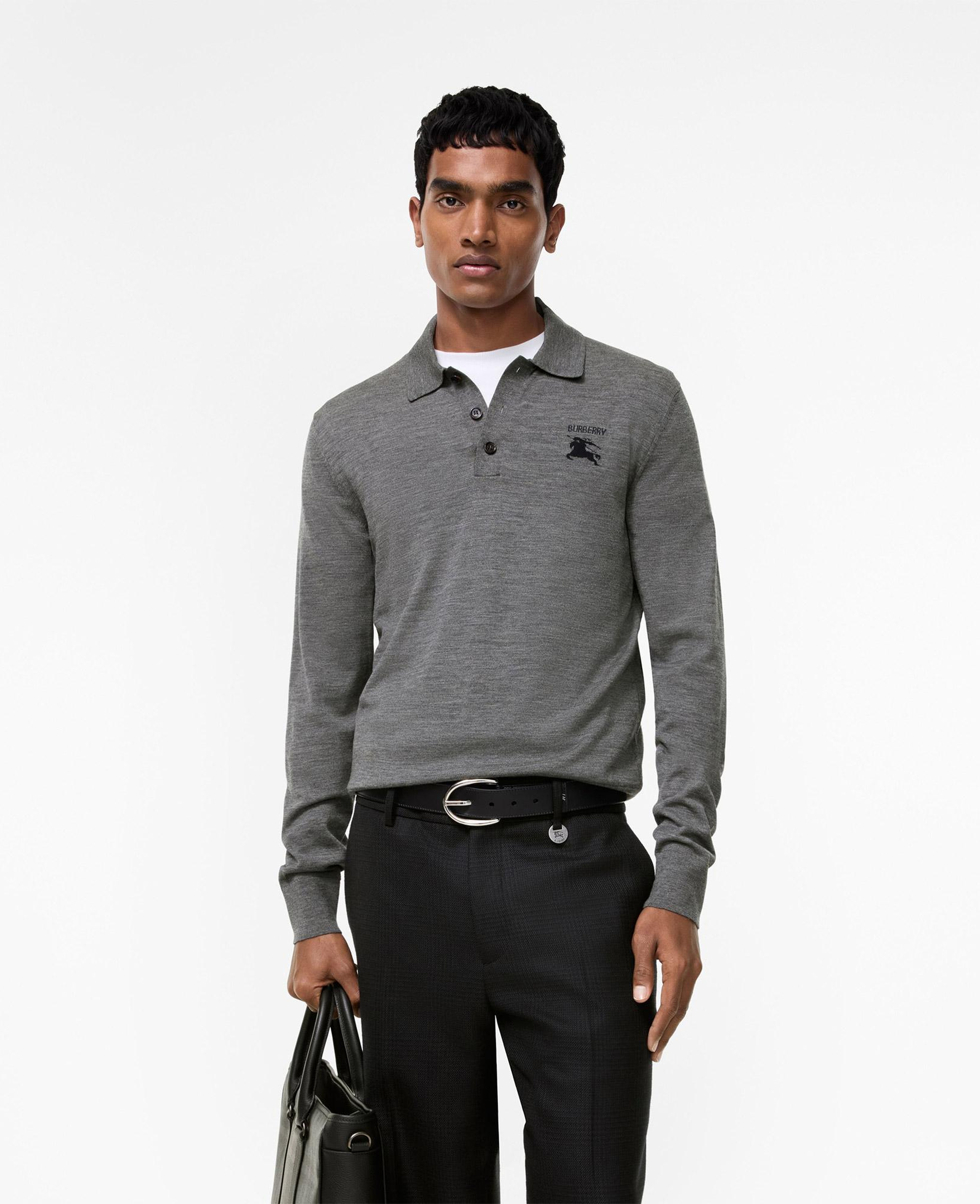 Burberry Emory Ekd Erkek Gri Triko
