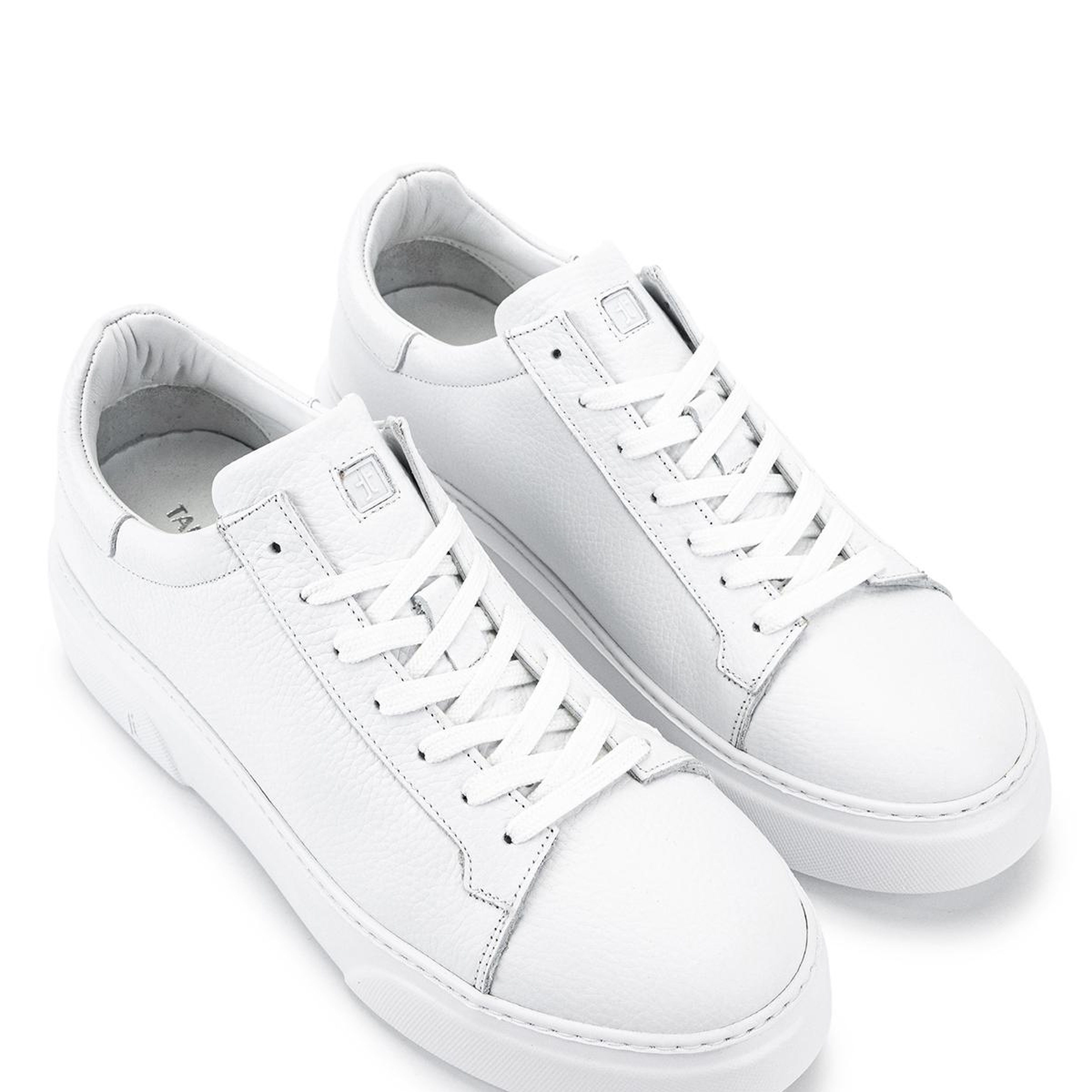 Tamer Tanca Erkek Hakiki Deri Beyaz Sneakers & Spor Ayakkabı