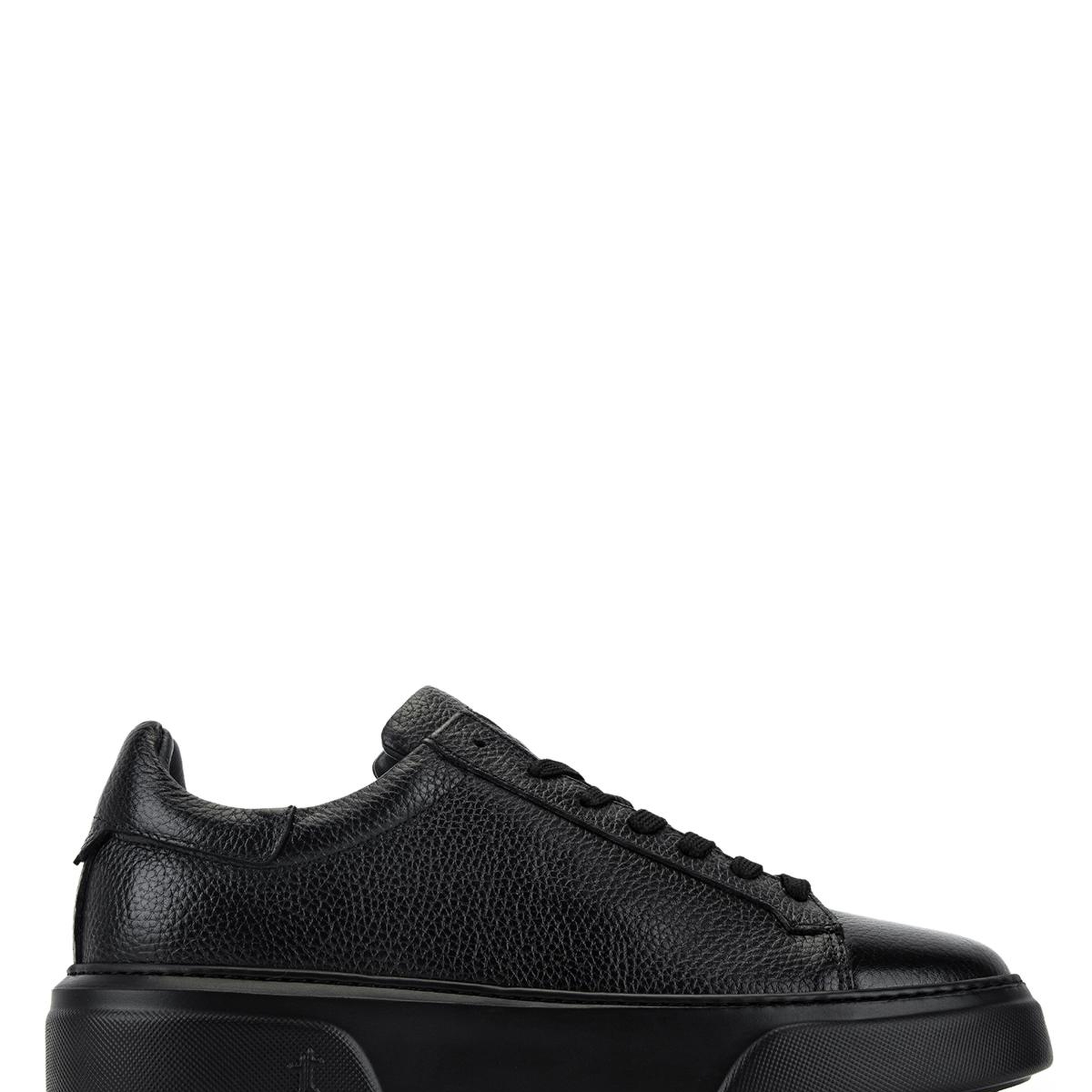 Tamer Tanca Erkek Hakiki Deri Siyah/Siyah Sneakers & Spor Ayakkabı