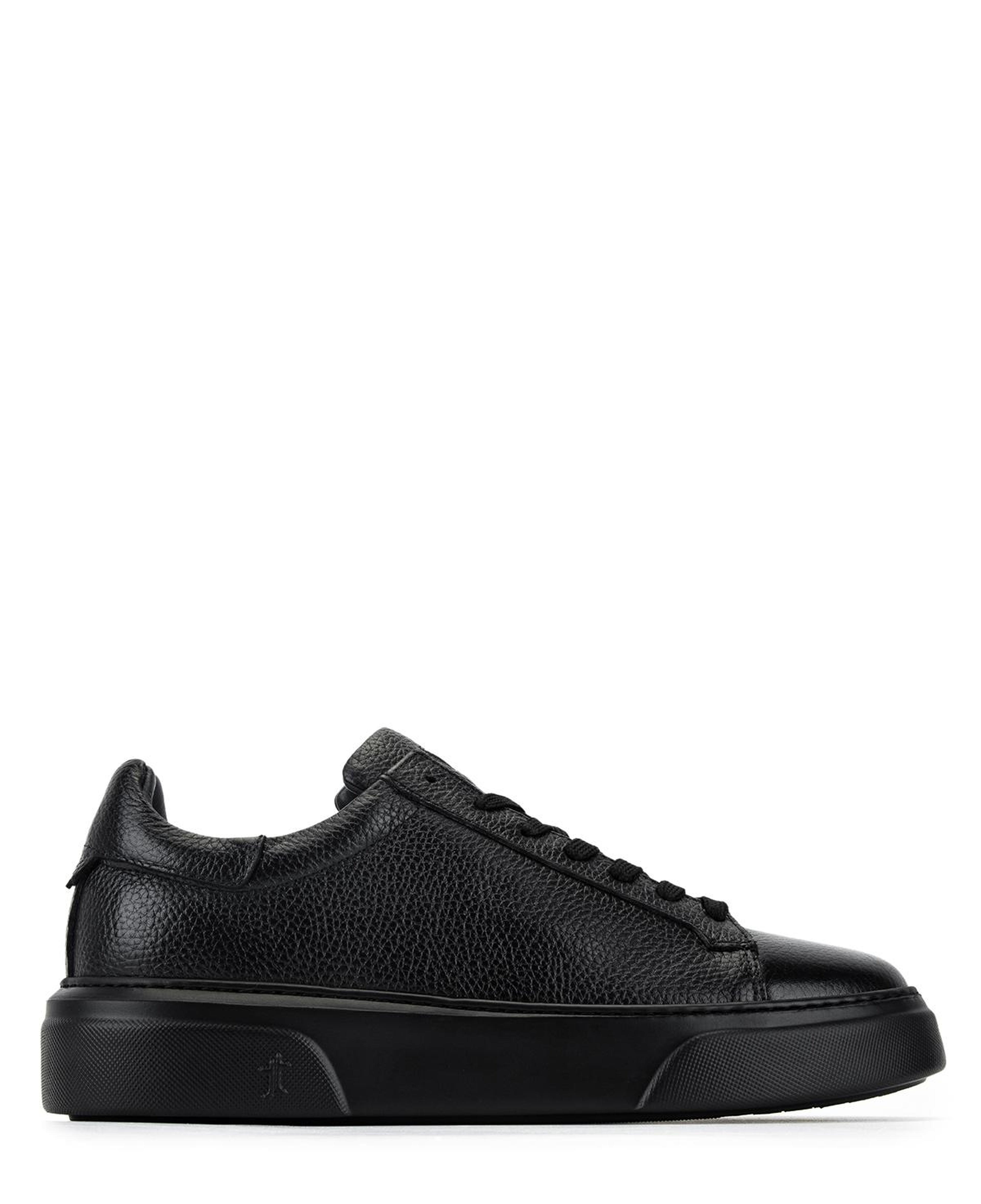 Tamer Tanca Erkek Hakiki Deri Siyah/Siyah Sneakers & Spor Ayakkabı