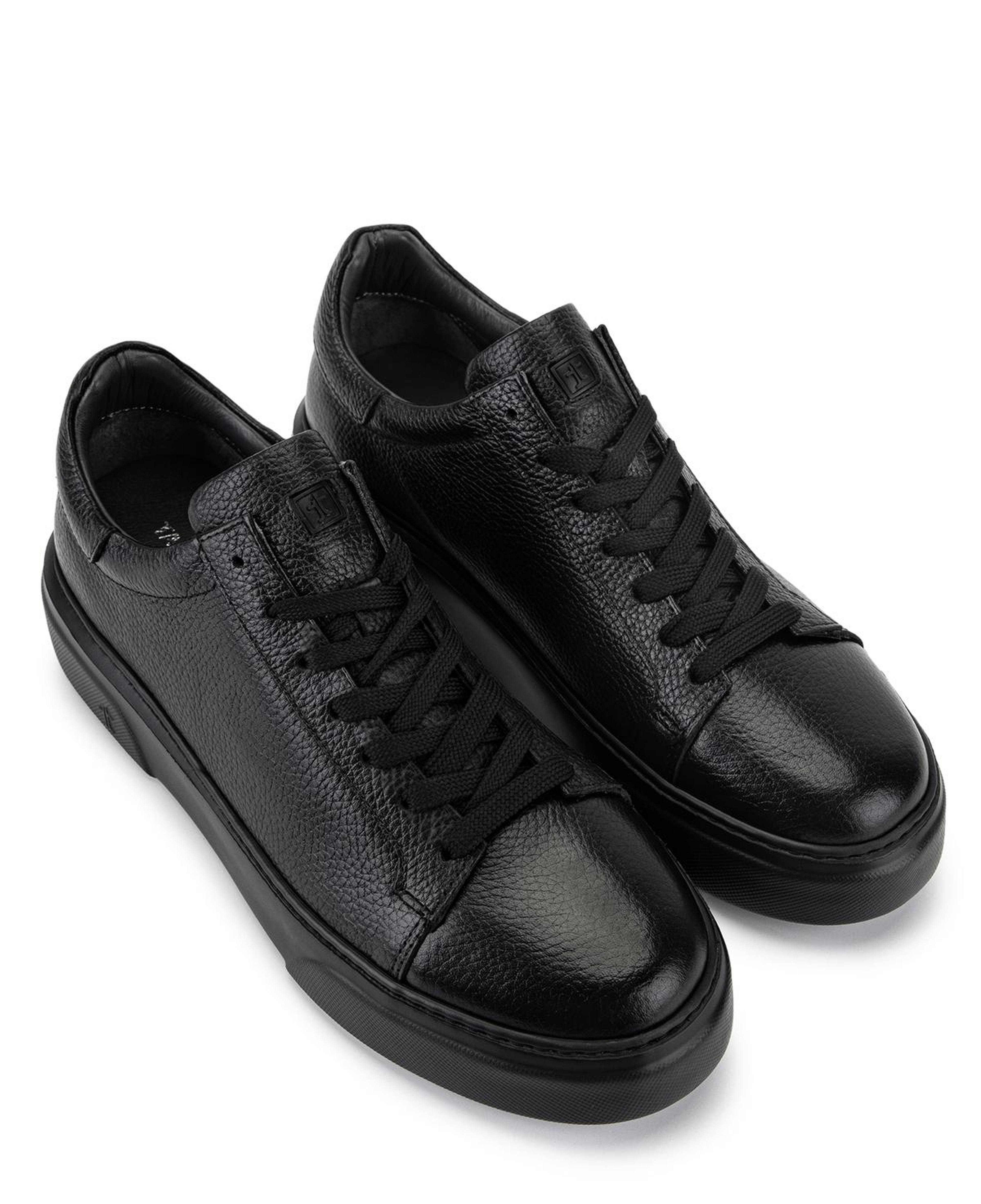 Tamer Tanca Erkek Hakiki Deri Siyah/Siyah Sneakers & Spor Ayakkabı