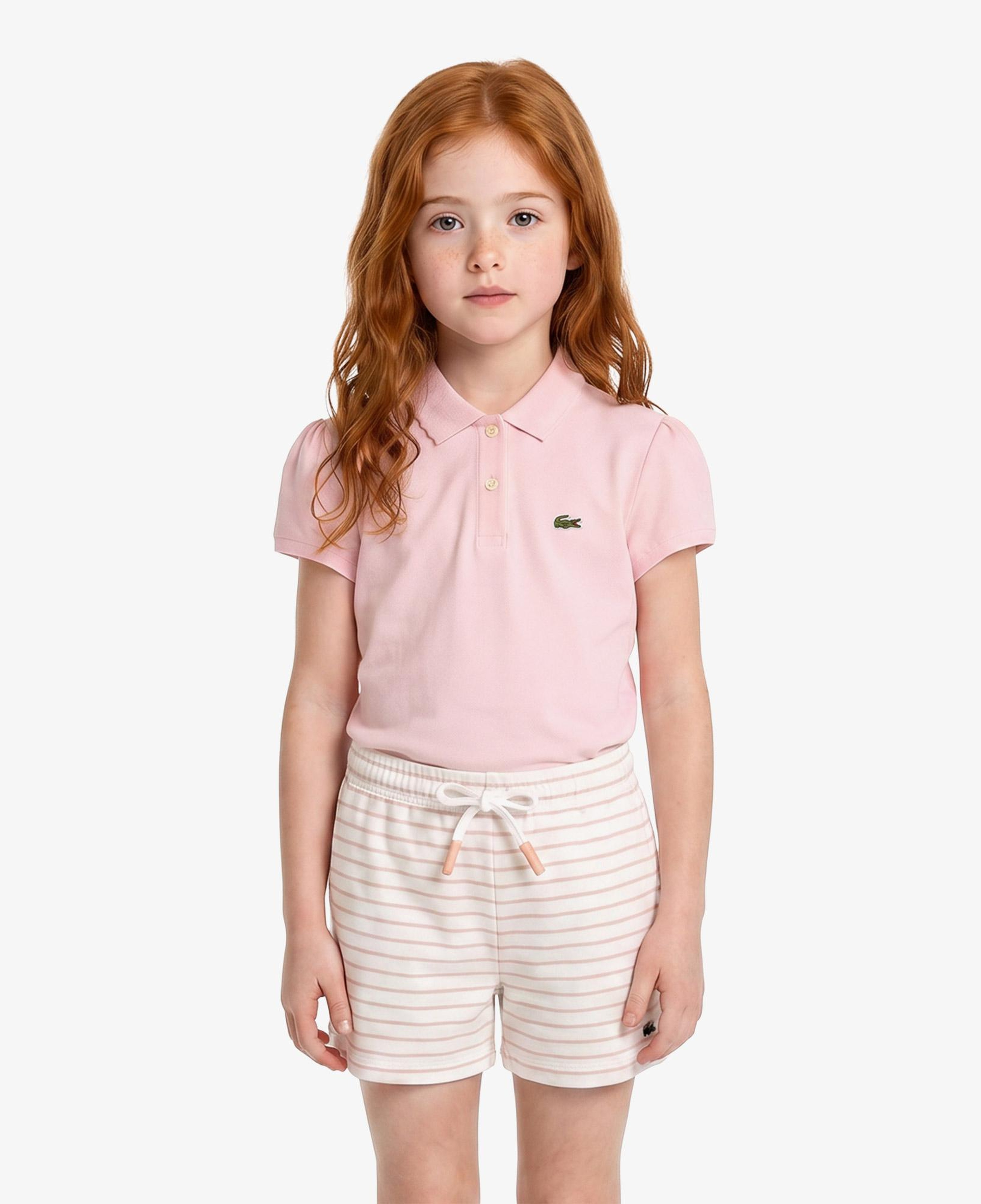 Kız Çocuk Pembe Polo