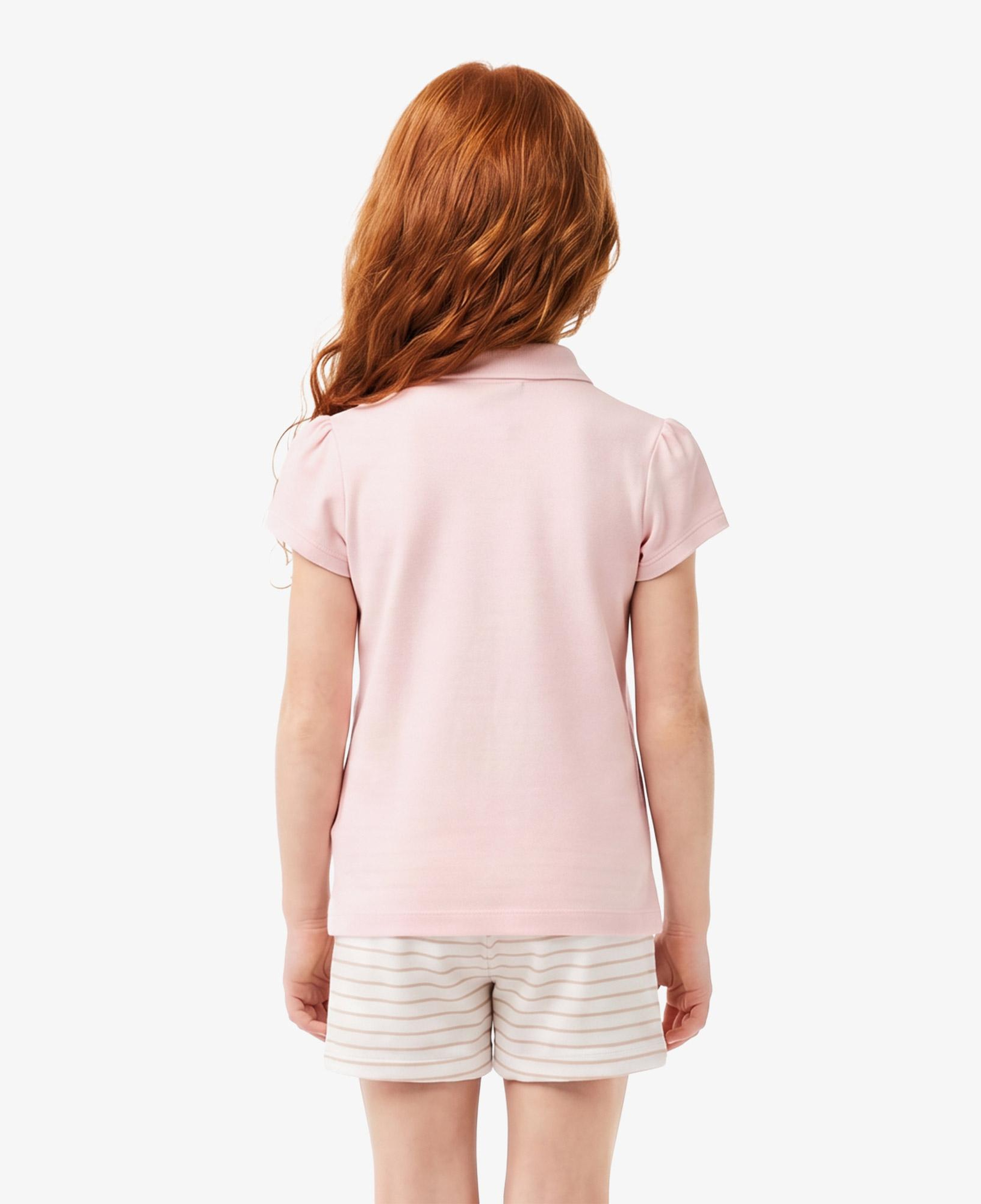 Kız Çocuk Pembe Polo