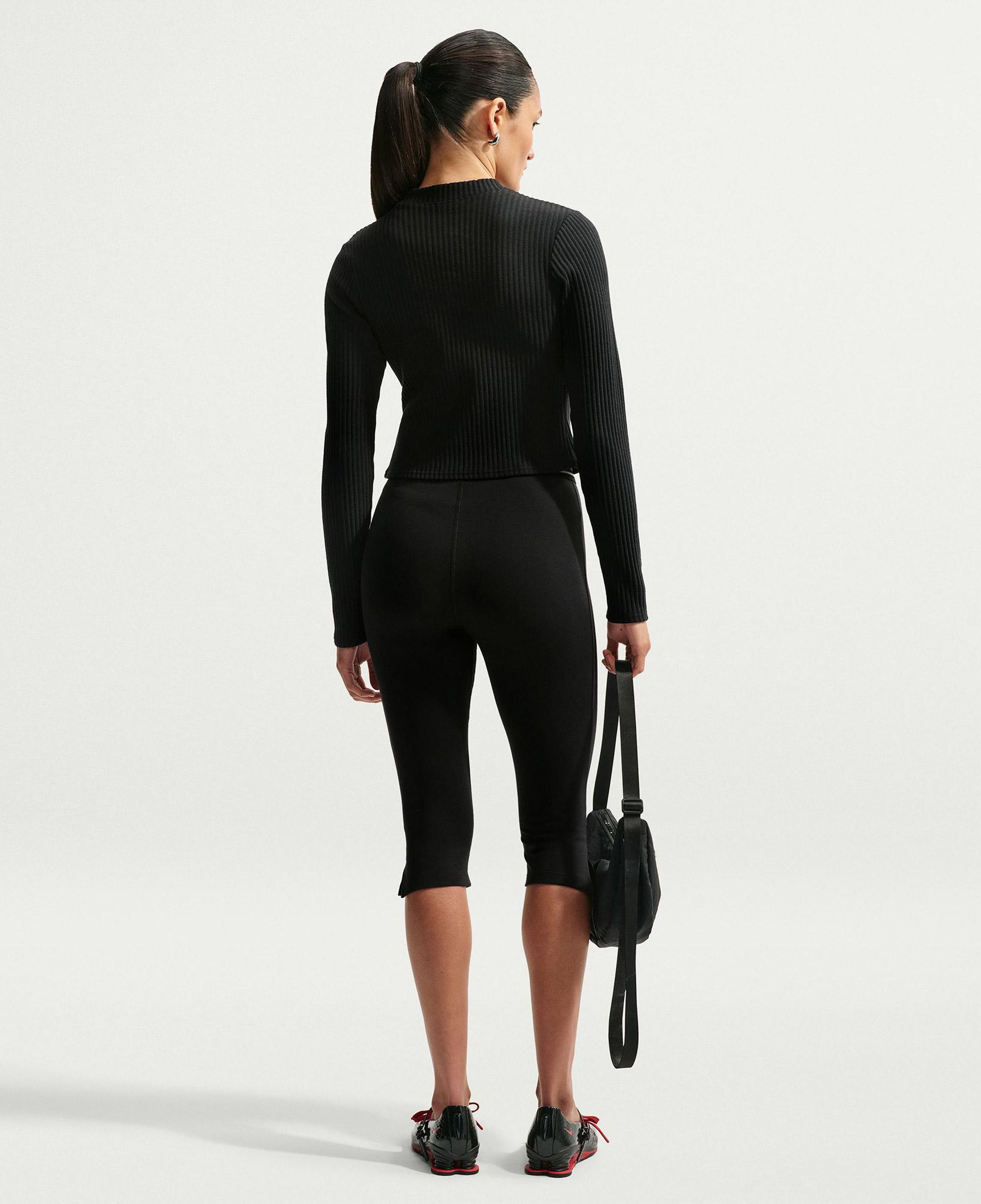 Nike Sportswear Chill Jersey Kadın Siyah Tayt