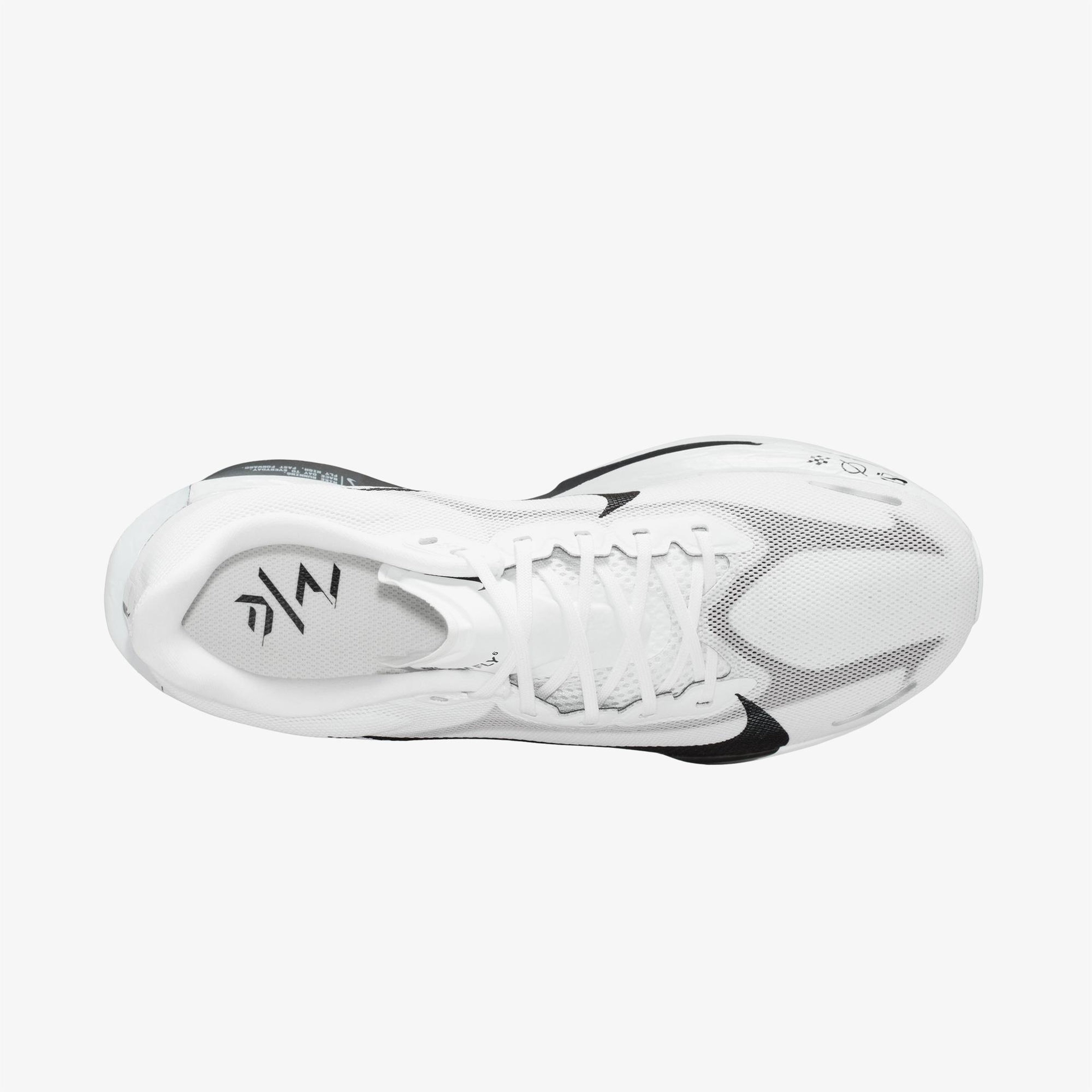 Nike Zoom Fly 6 Erkek Beyaz Koşu Ayakkabısı