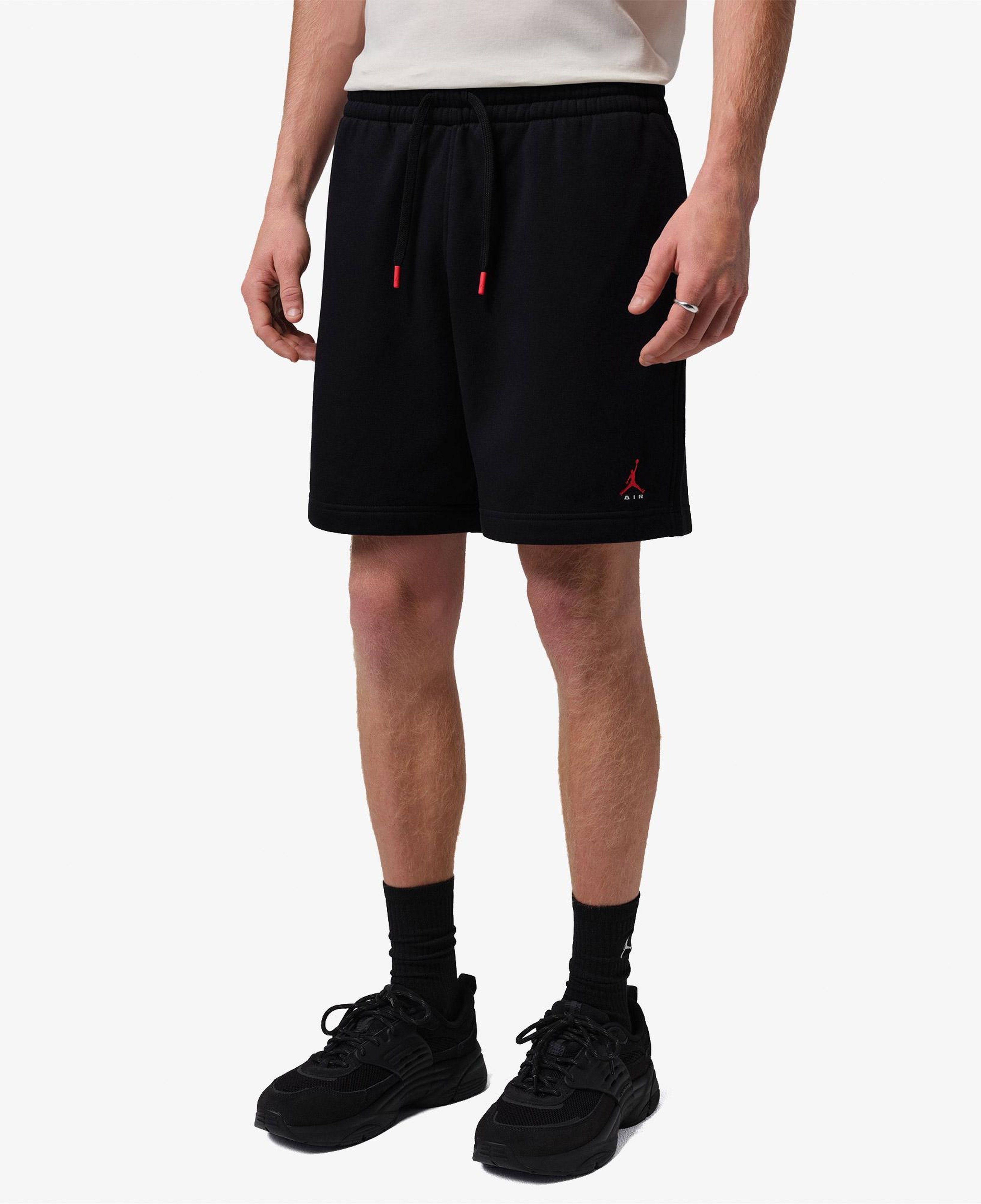 Jordan Brooklyn Fleece Erkek Siyah Şort