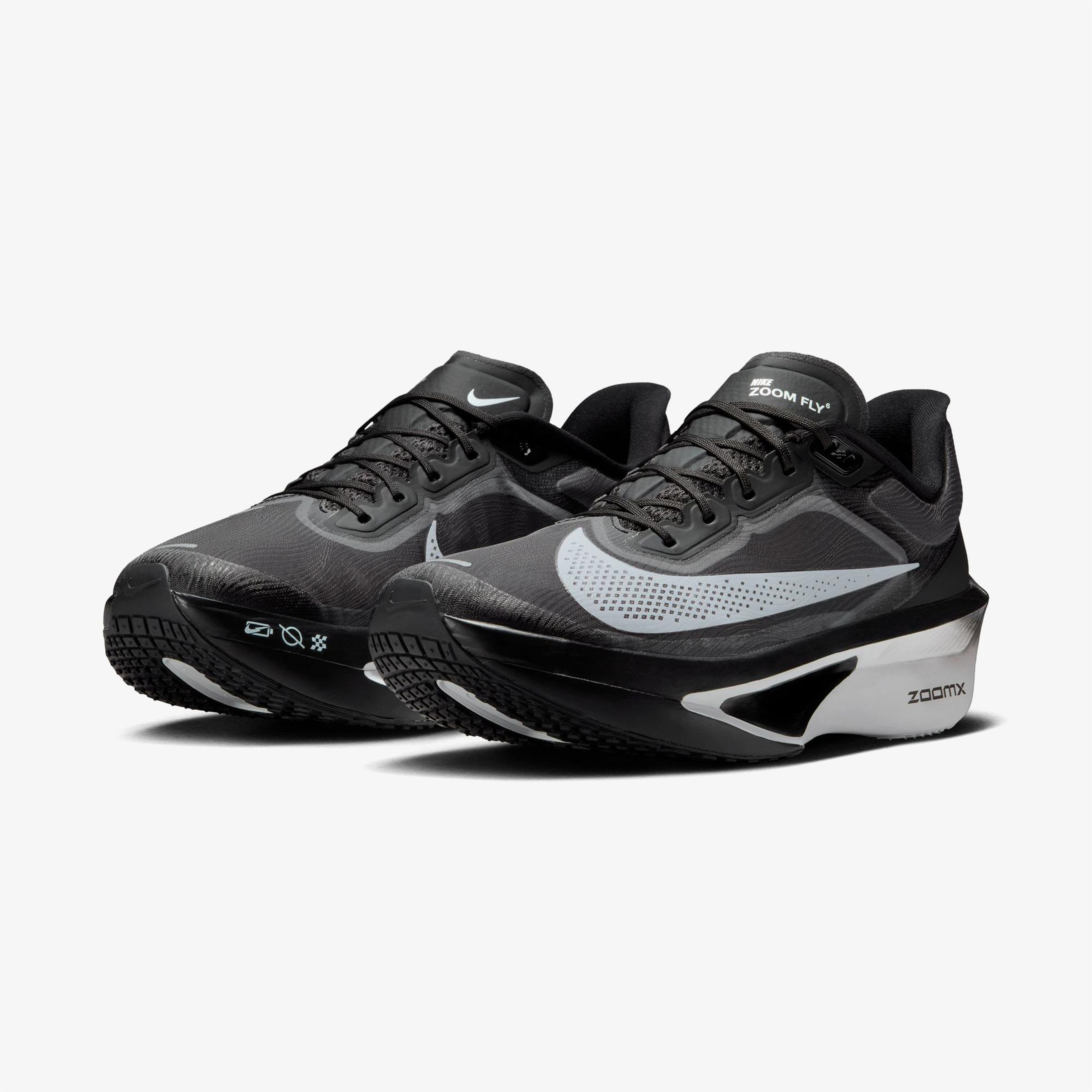 Nike Zoom Fly 6 Erkek Siyah Koşu Ayakkabısı