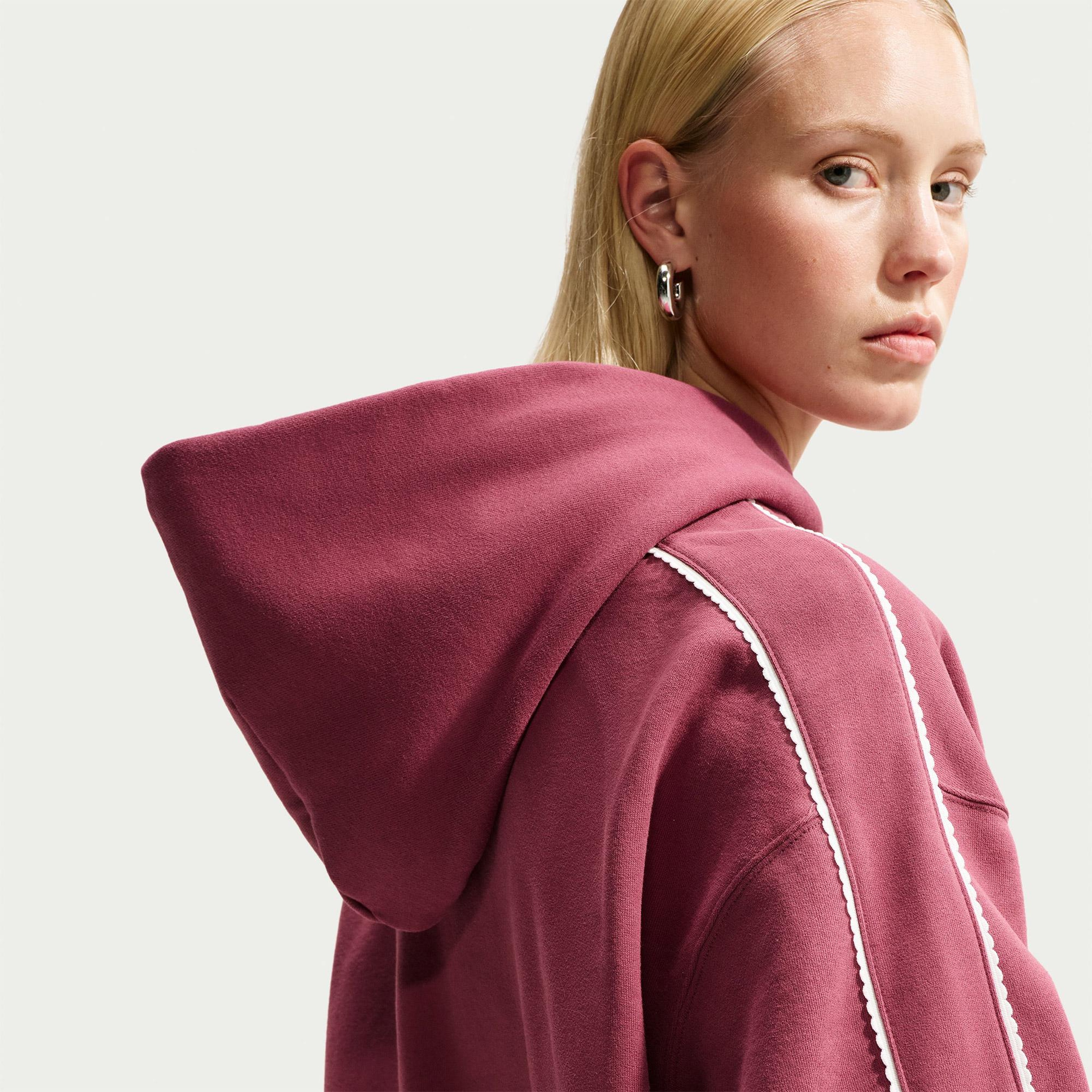 Nike Studio Fleece Kadın Pembe Hoodie