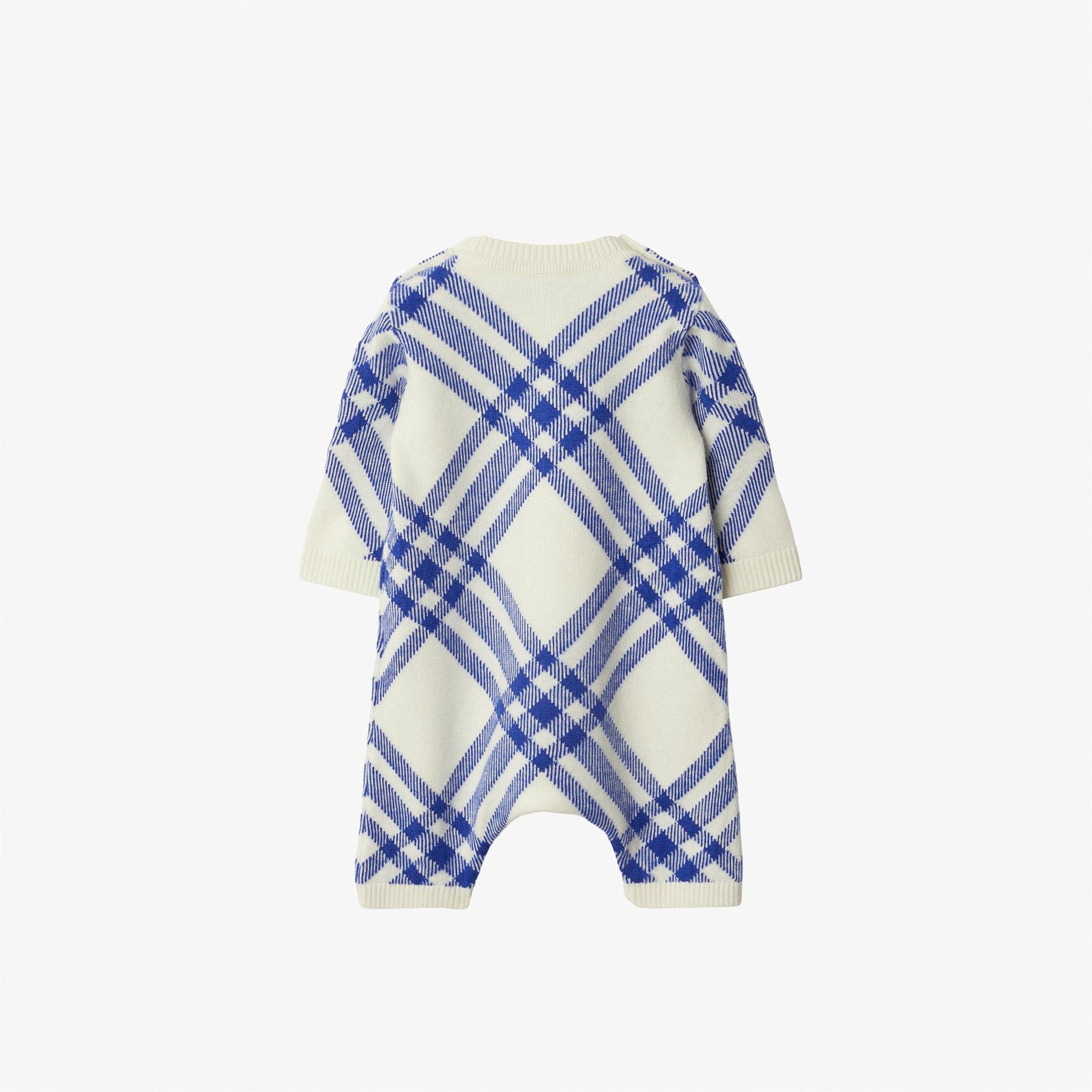 Burberry Çocuk Mavi Bebek Seti