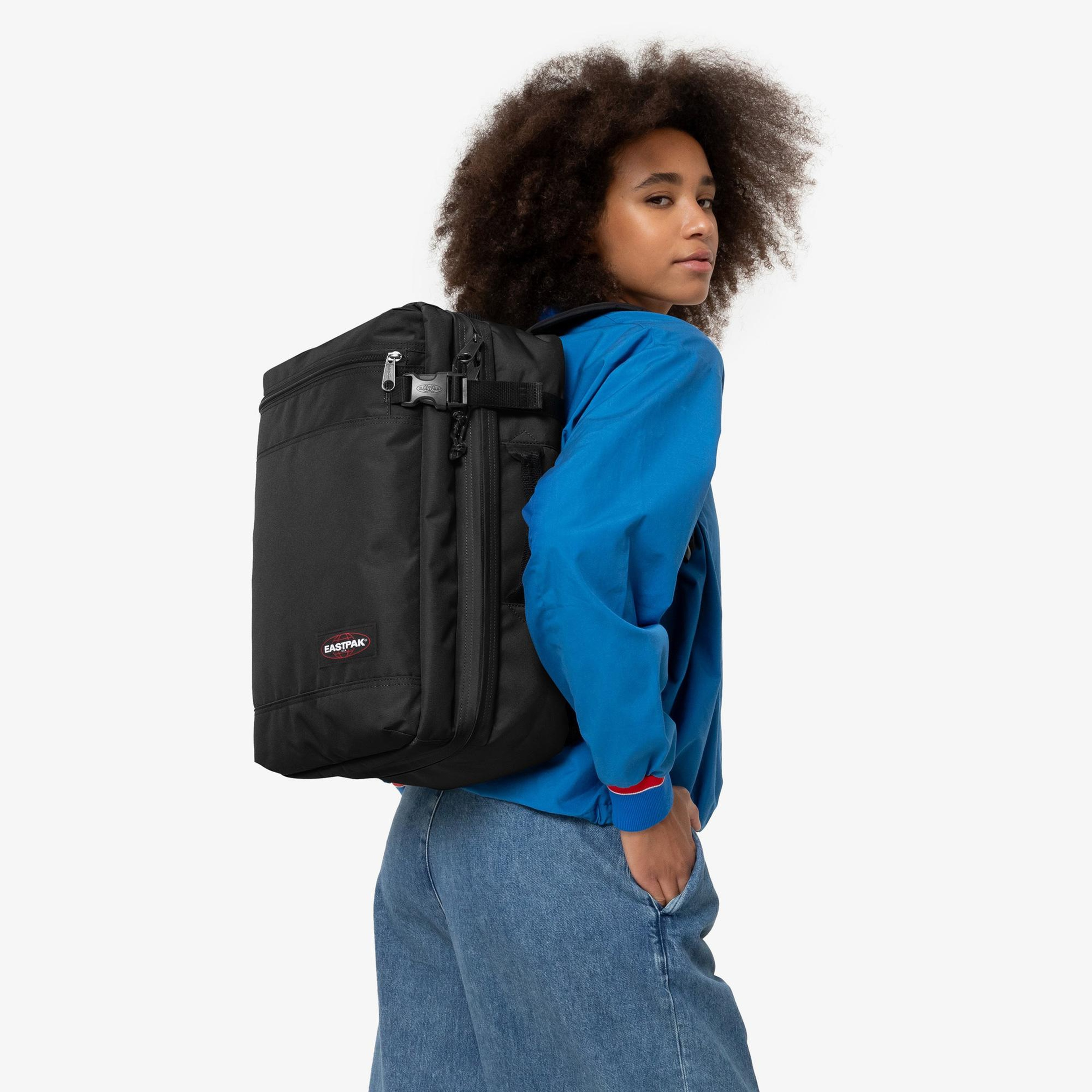 Eastpak Transit'R Pack Unisex Siyah Sırt Çantası