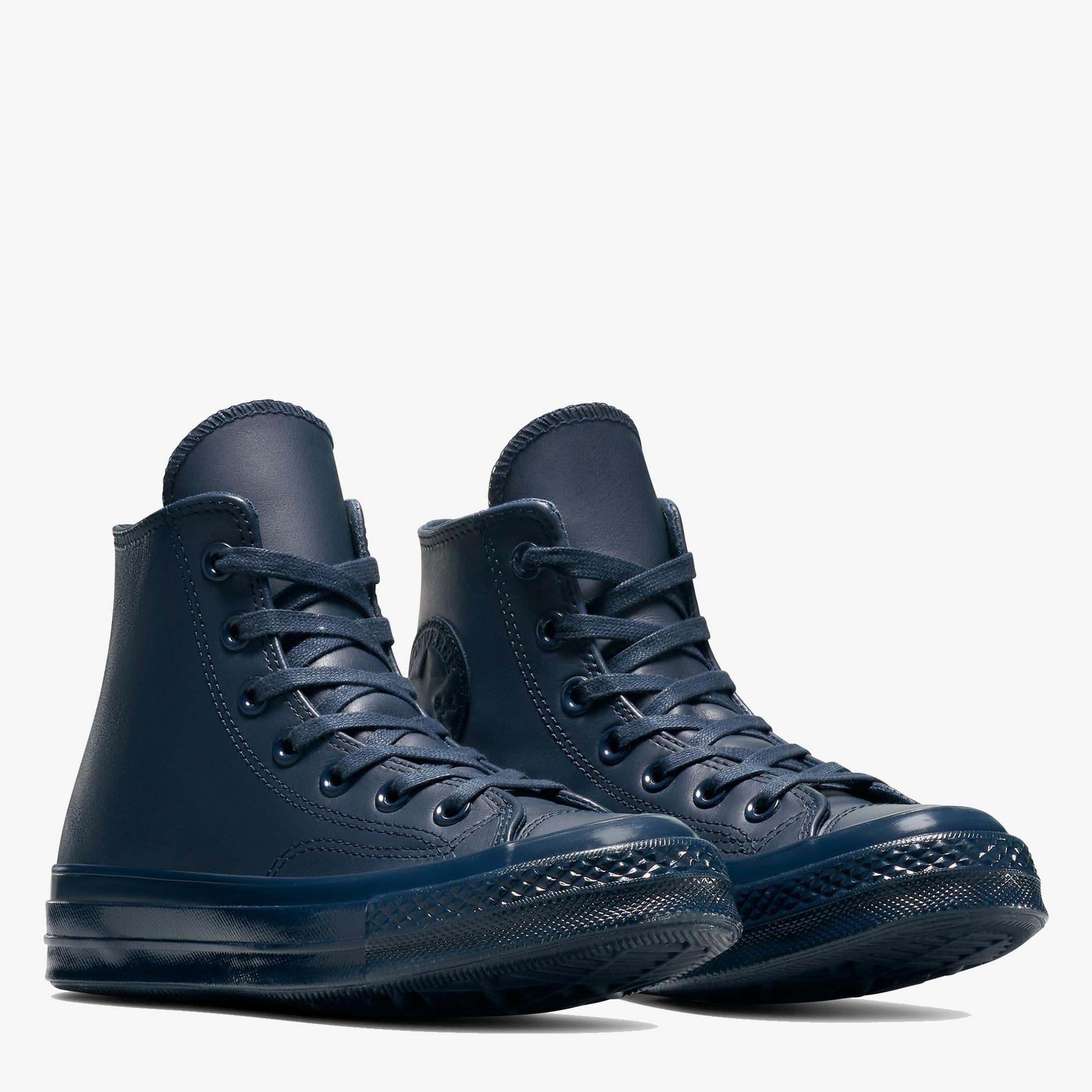 Converse Chuck 70 Deri Unisex Lacivert Sneaker