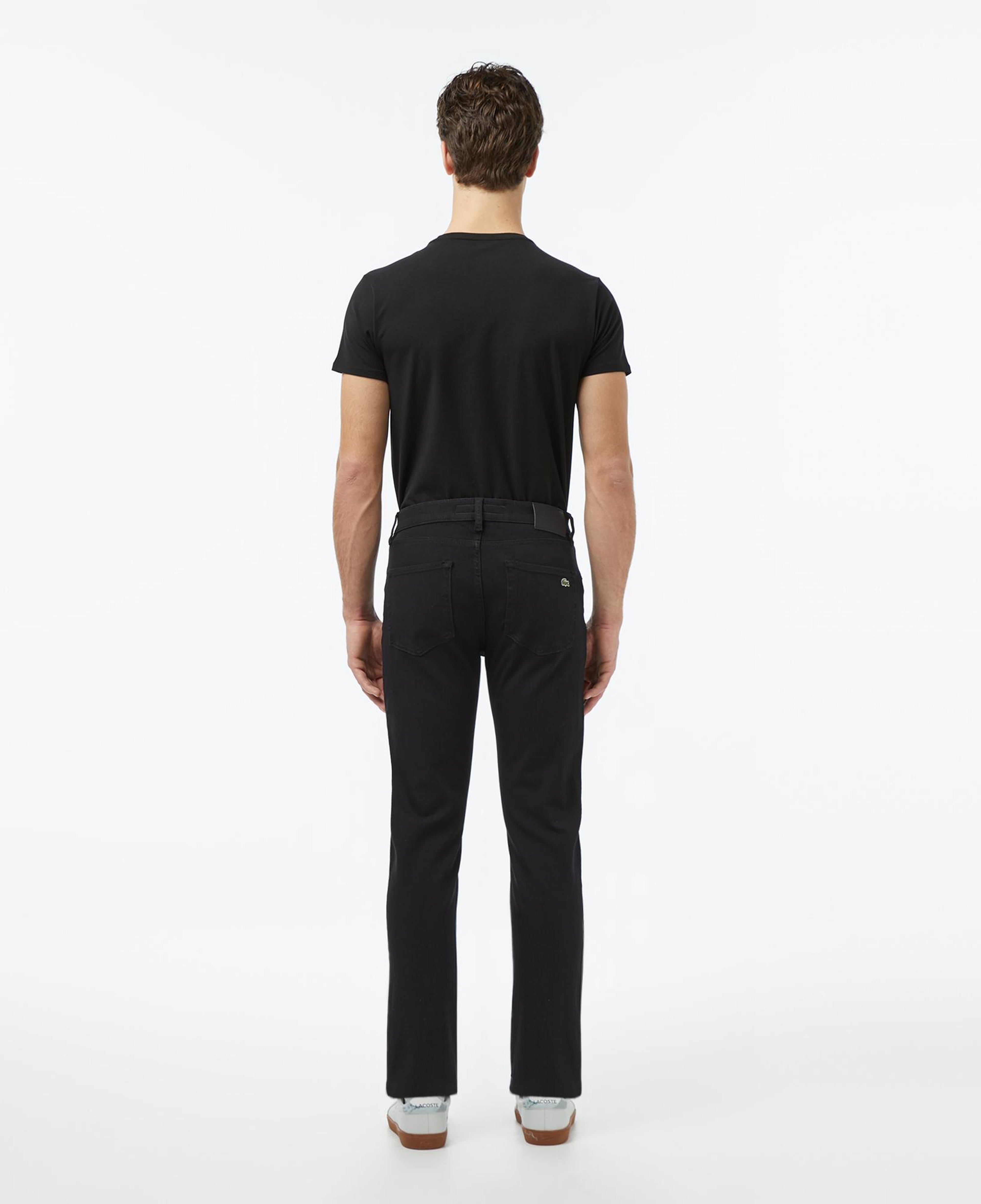 Erkek Slim Fit Siyah Jean Pantolon