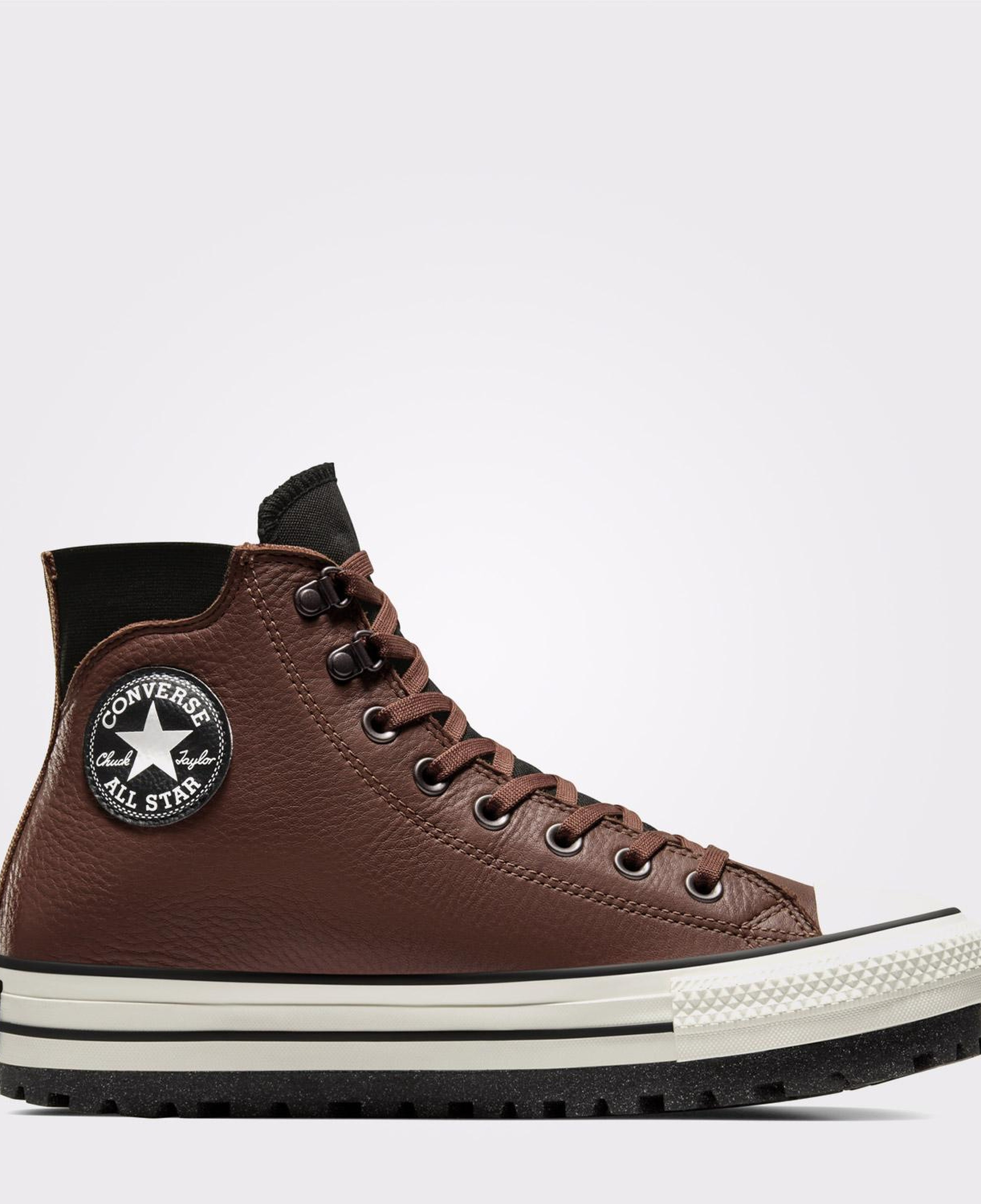 Converse Chuck Taylor All Star City Trek Unisex Kahverengi Deri Su Geçirmez Bot