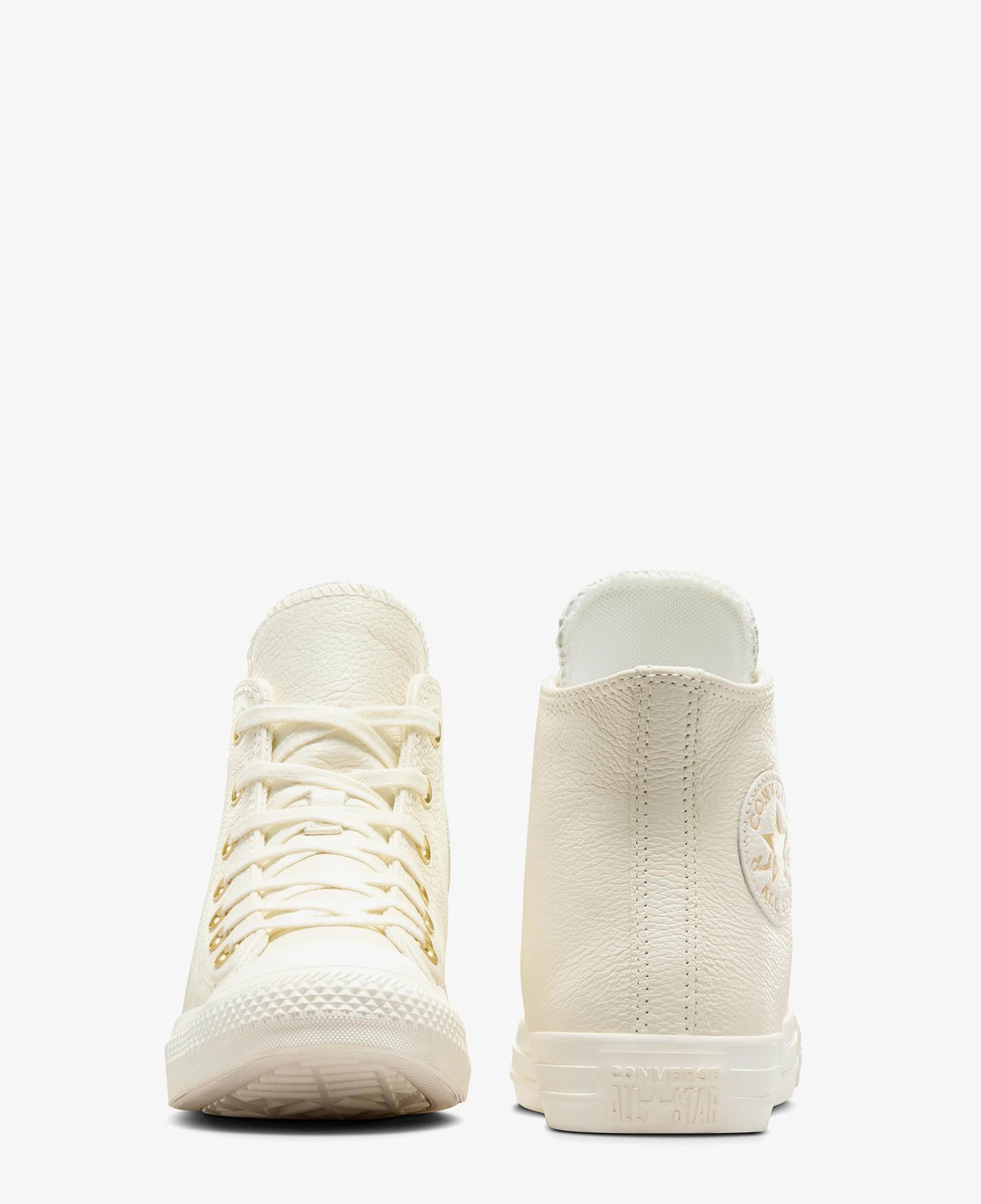 Converse Chuck Taylor All Star Kadın Krem Deri Sneaker