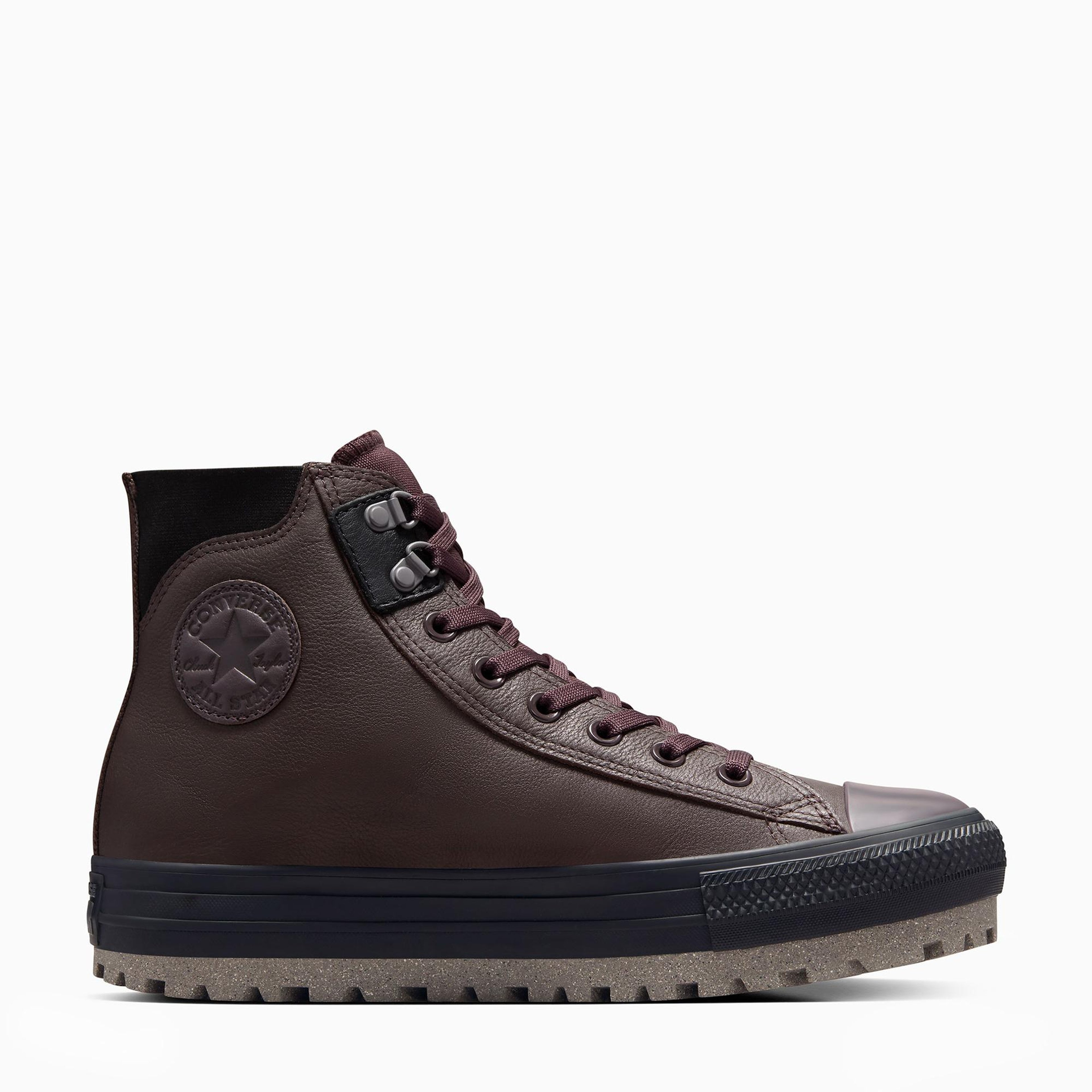Converse Chuck Taylor All Star City Trek Unisex Kahverengi Deri Su Geçirmez Bot