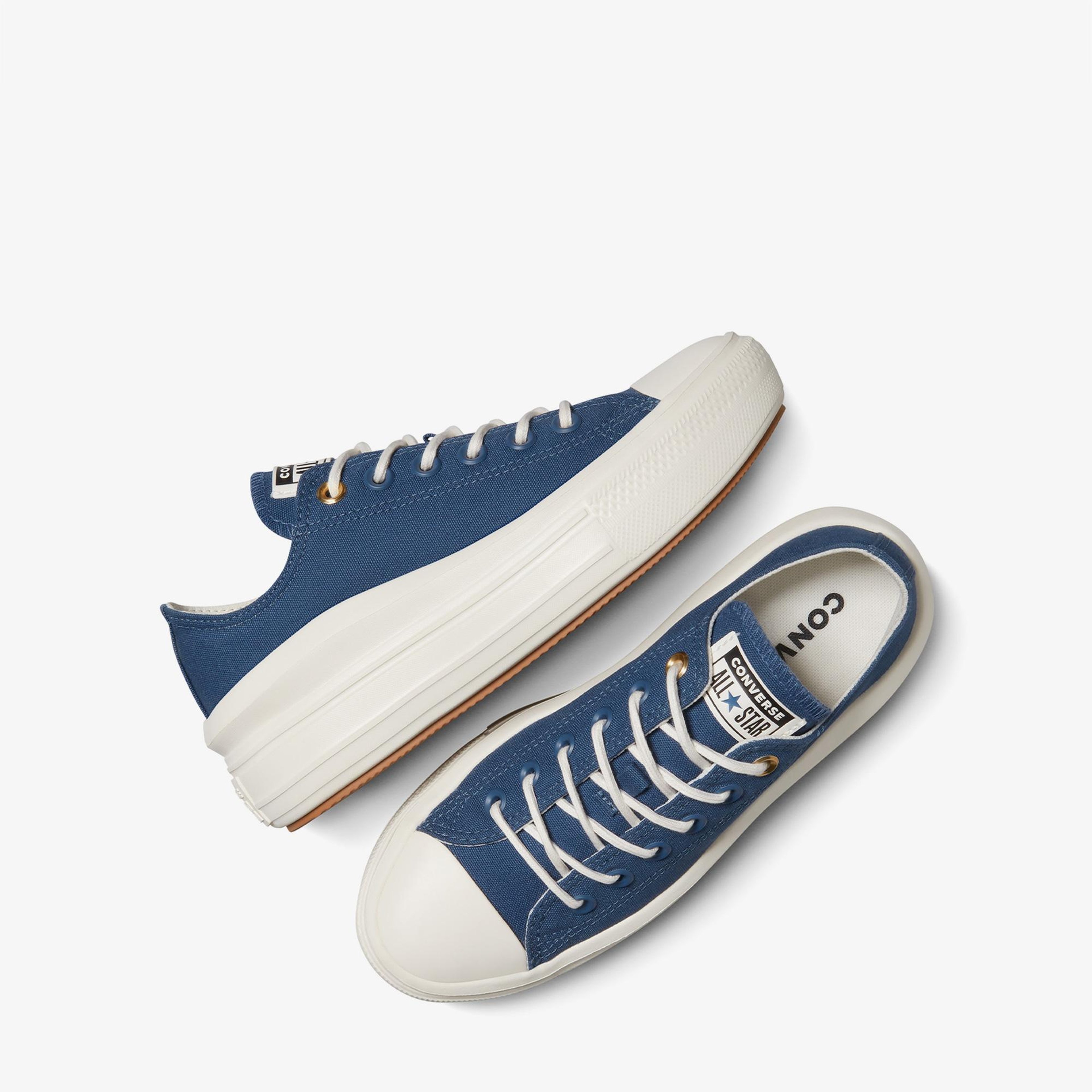 Converse Chuck Taylor All Star Move Platform Erkek Mavi Sneaker