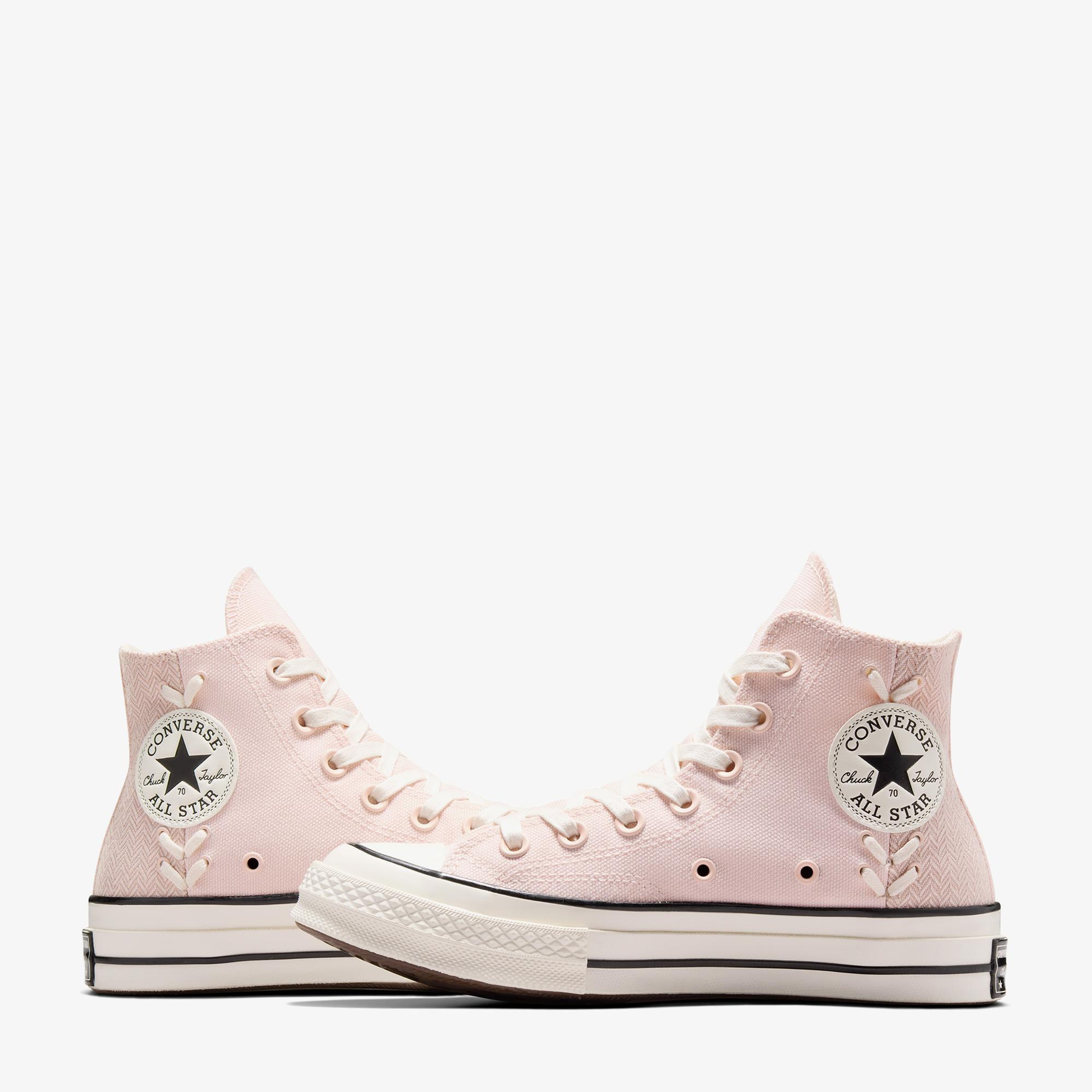 Converse Chuck 70 Crafted Laces Unisex Pembe Sneaker