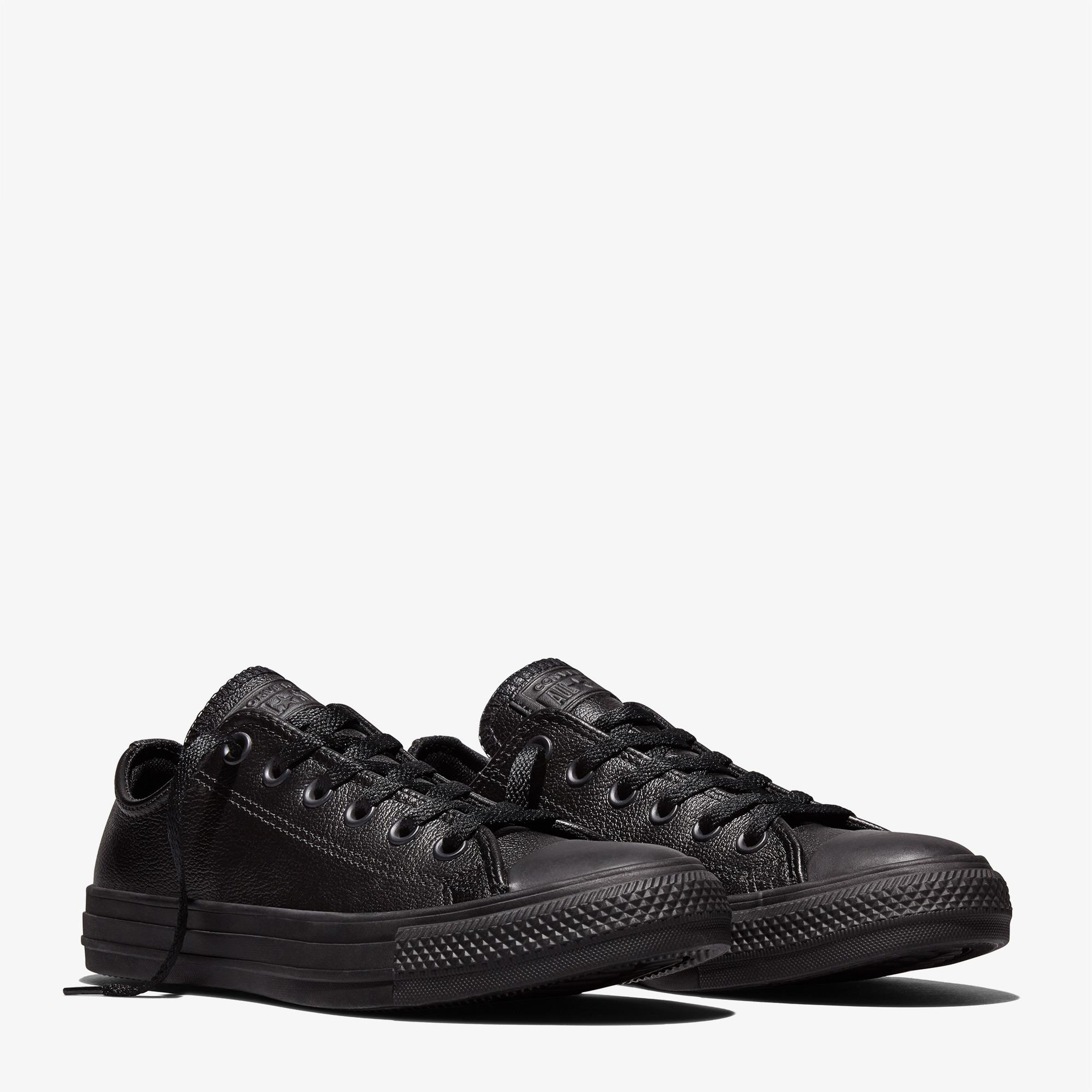 Converse Chuck Taylor All Star Tonal Unisex Siyah Deri Sneaker