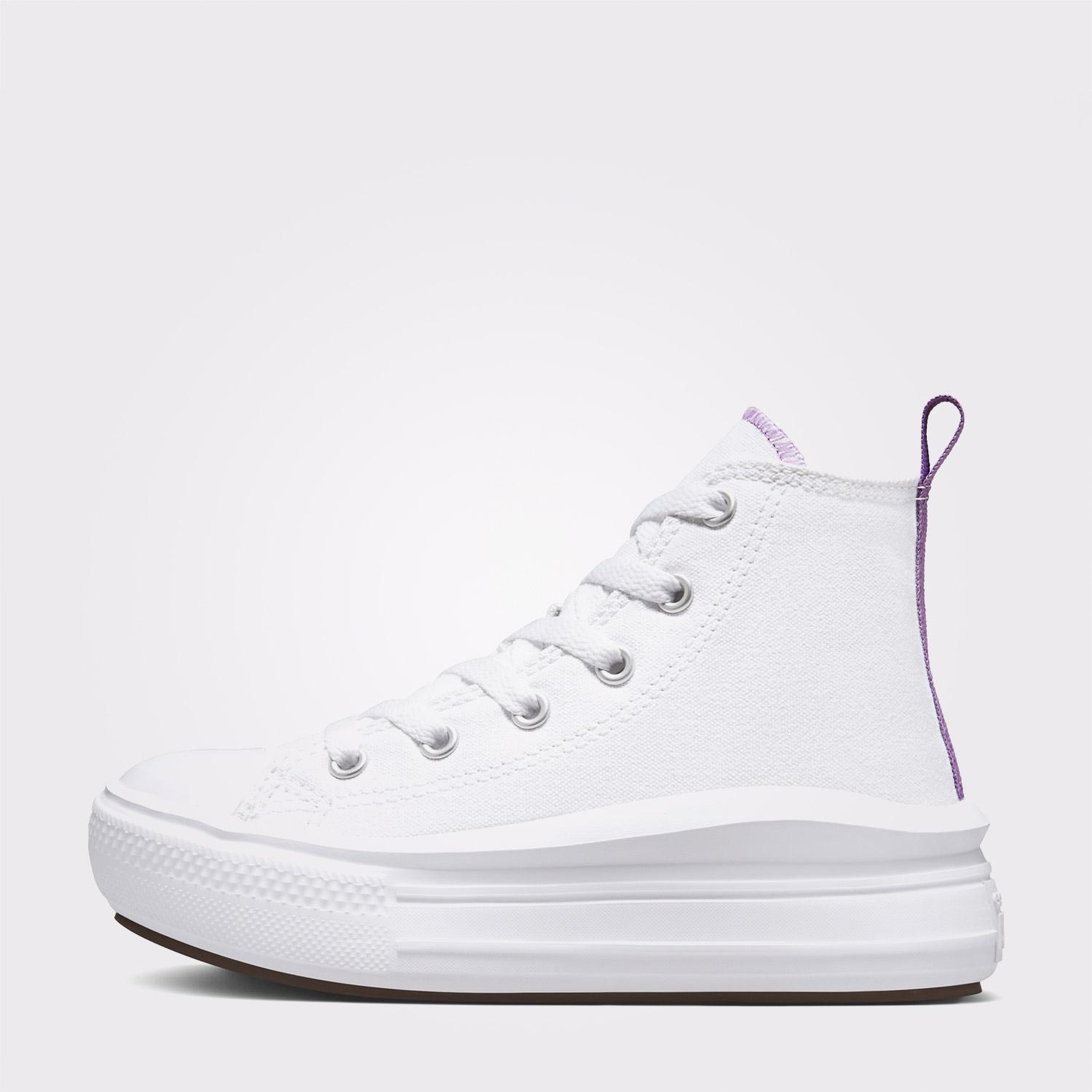 Converse Chuck Taylor All Star Move Çocuk Beyaz Sneaker