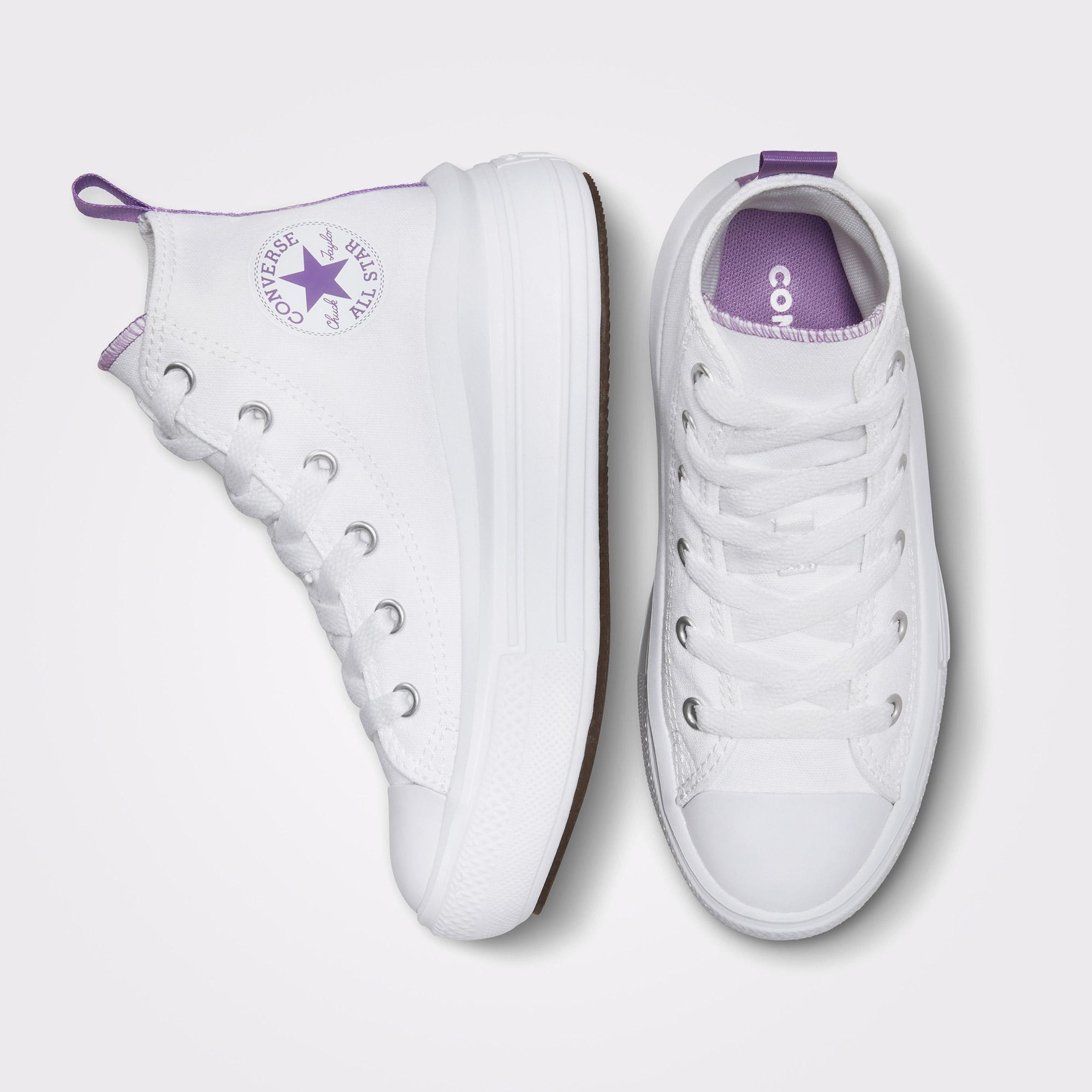 Converse Chuck Taylor All Star Move Çocuk Beyaz Sneaker