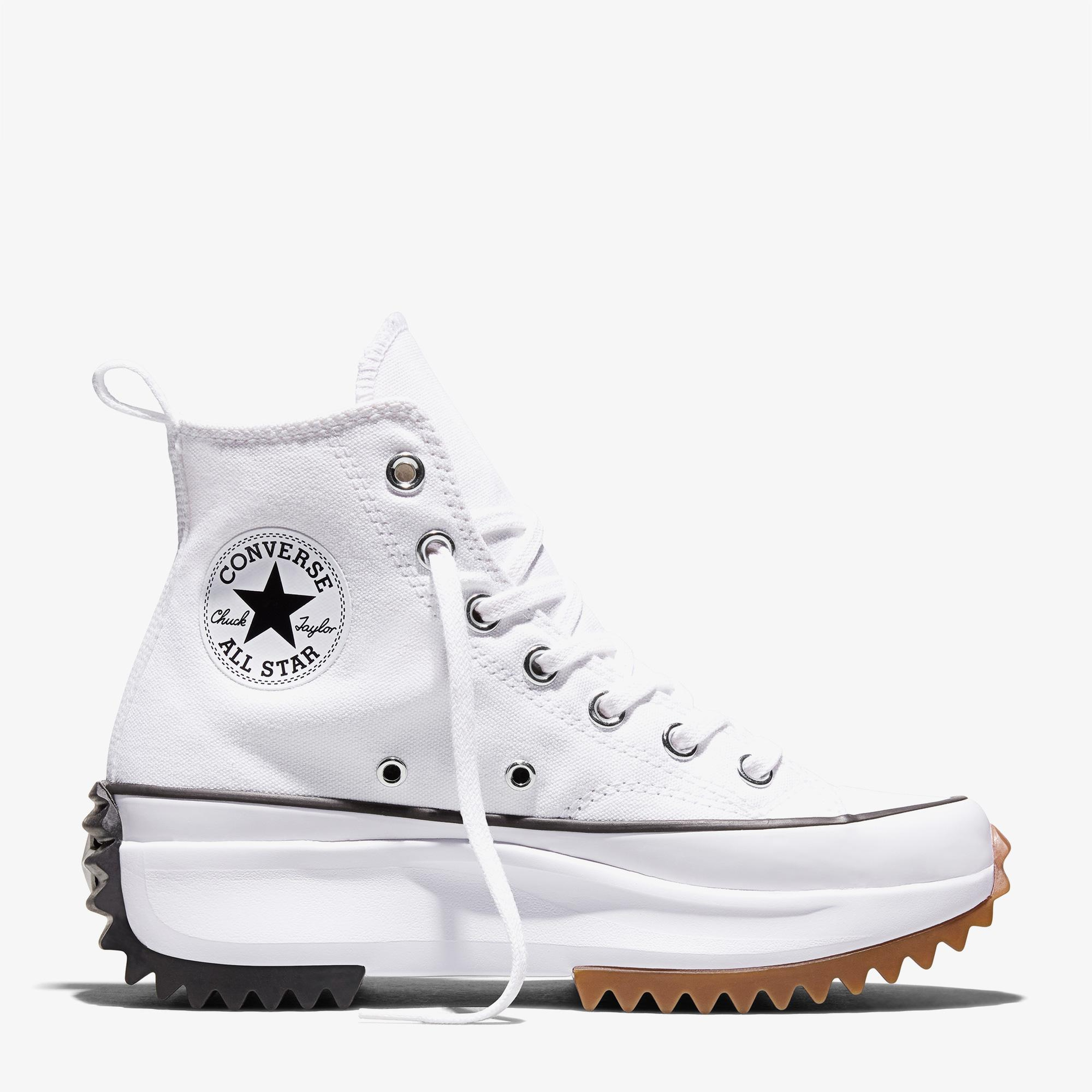Converse Run Star Hike Unisex Beyaz Platform Sneaker