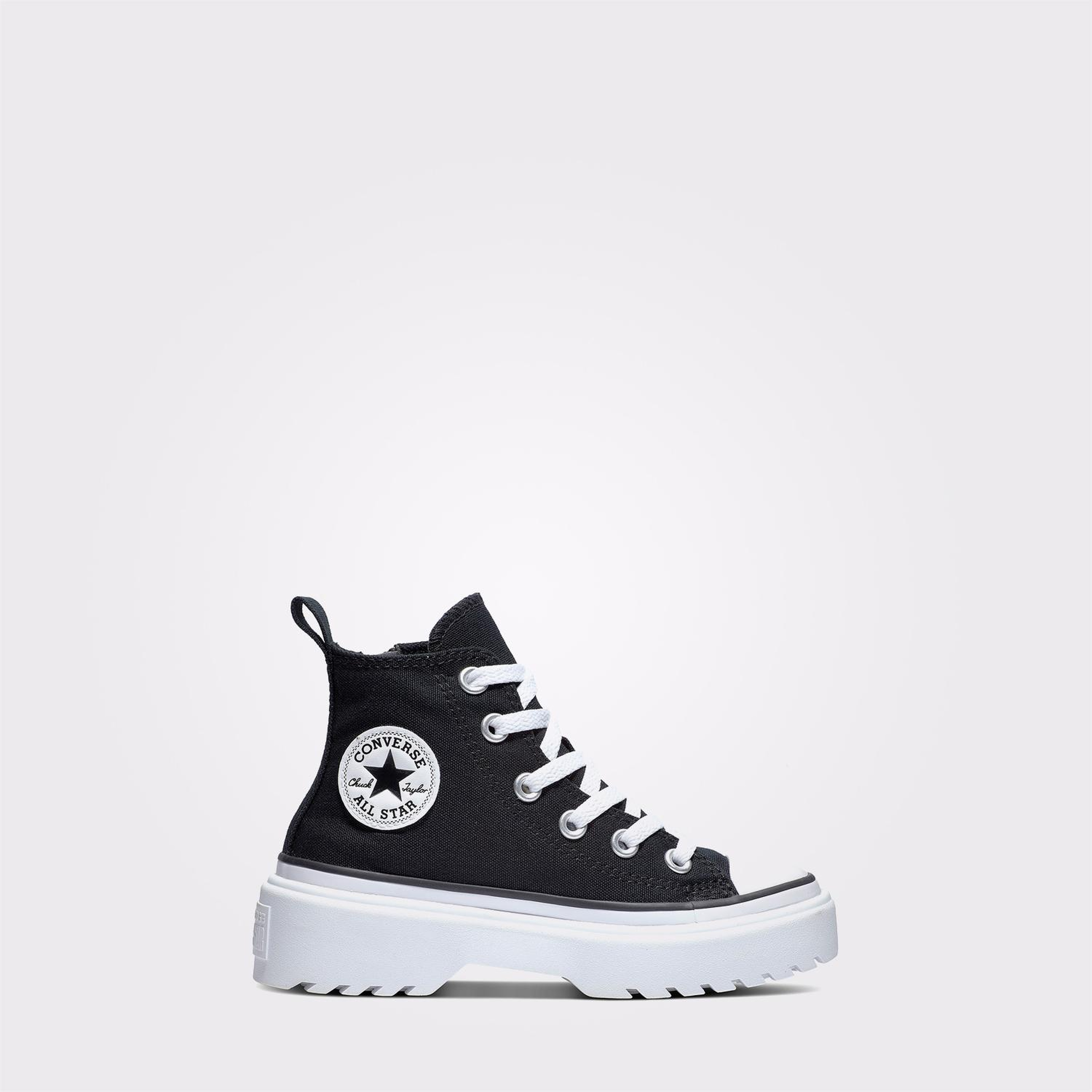 Converse Chuck Taylor All Star Lugged Lift Çocuk Siyah Platform Bot