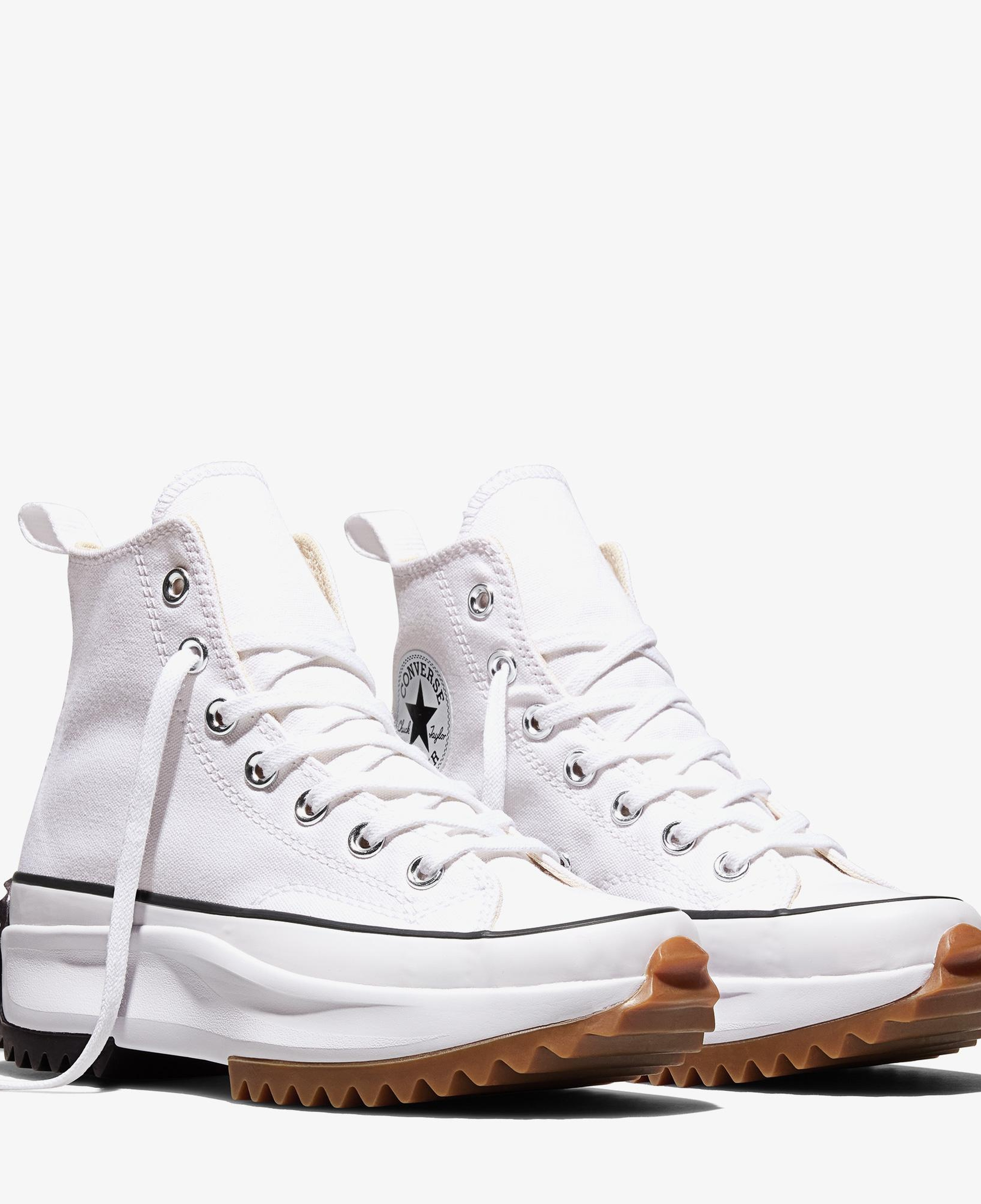 Converse Run Star Hike Unisex Beyaz Platform Sneaker