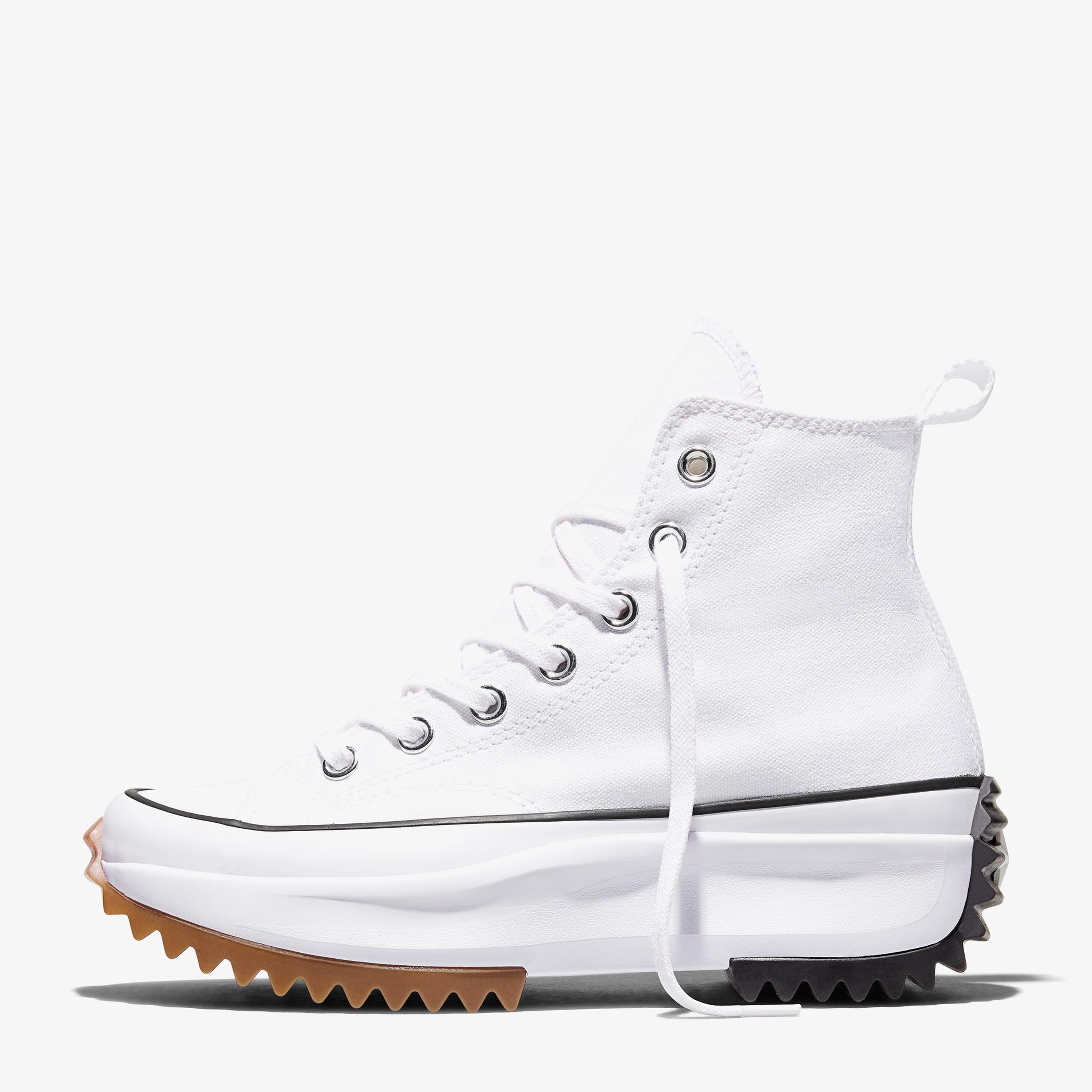 Converse Run Star Hike Unisex Beyaz Platform Sneaker