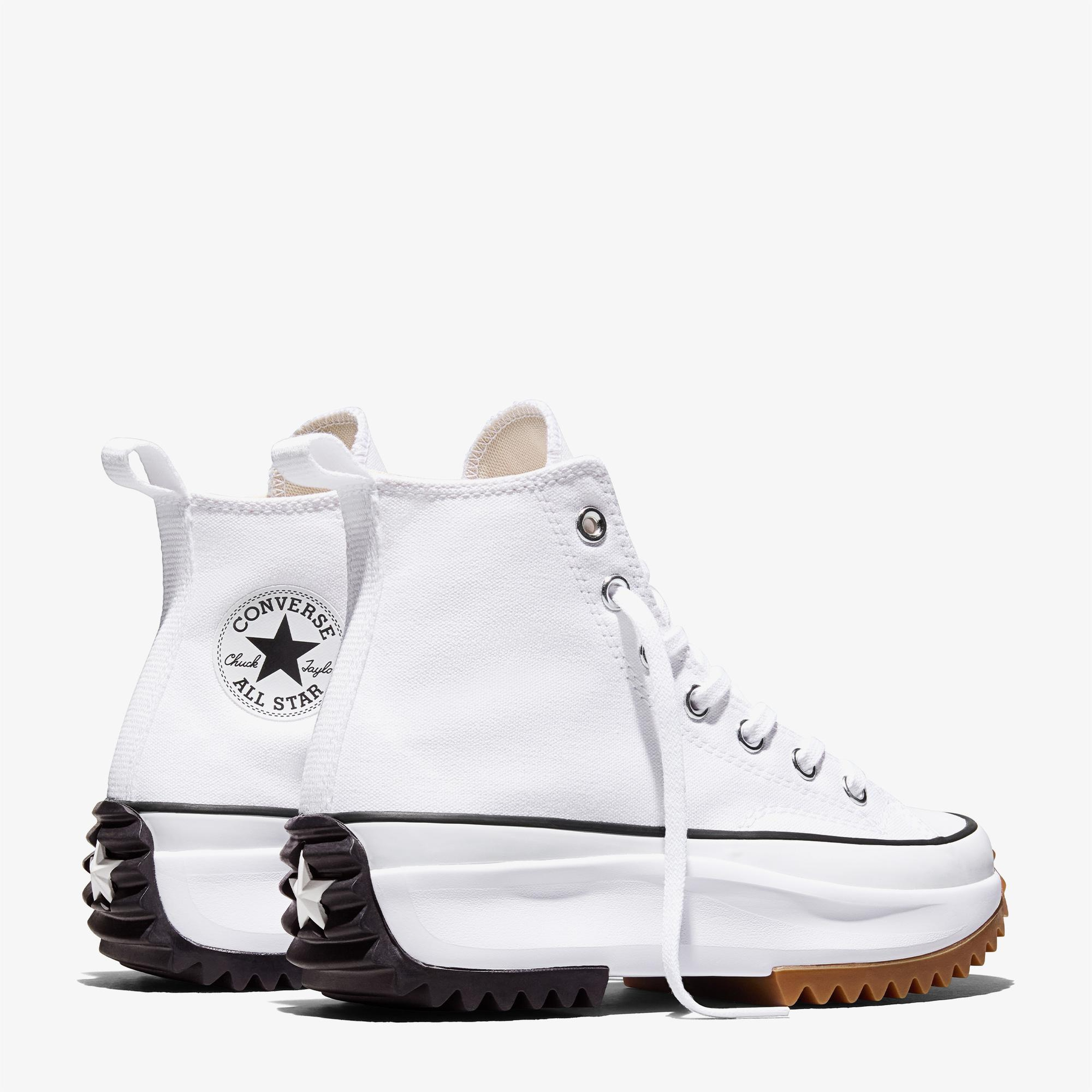 Converse Run Star Hike Unisex Beyaz Platform Sneaker