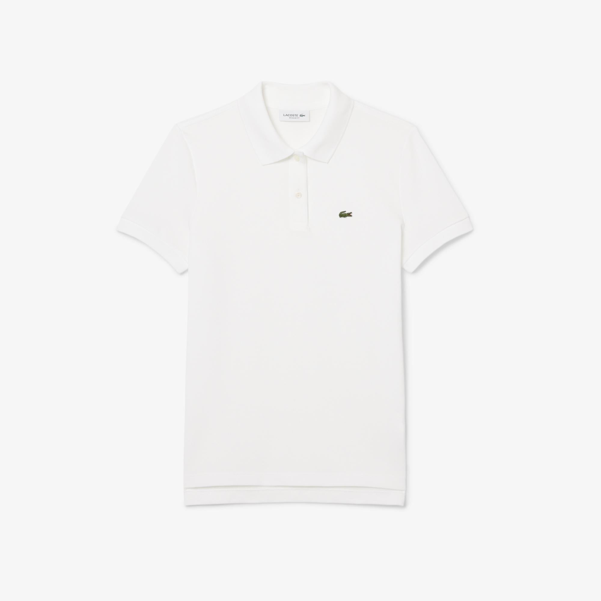 Kadın Regular Fit Beyaz Polo