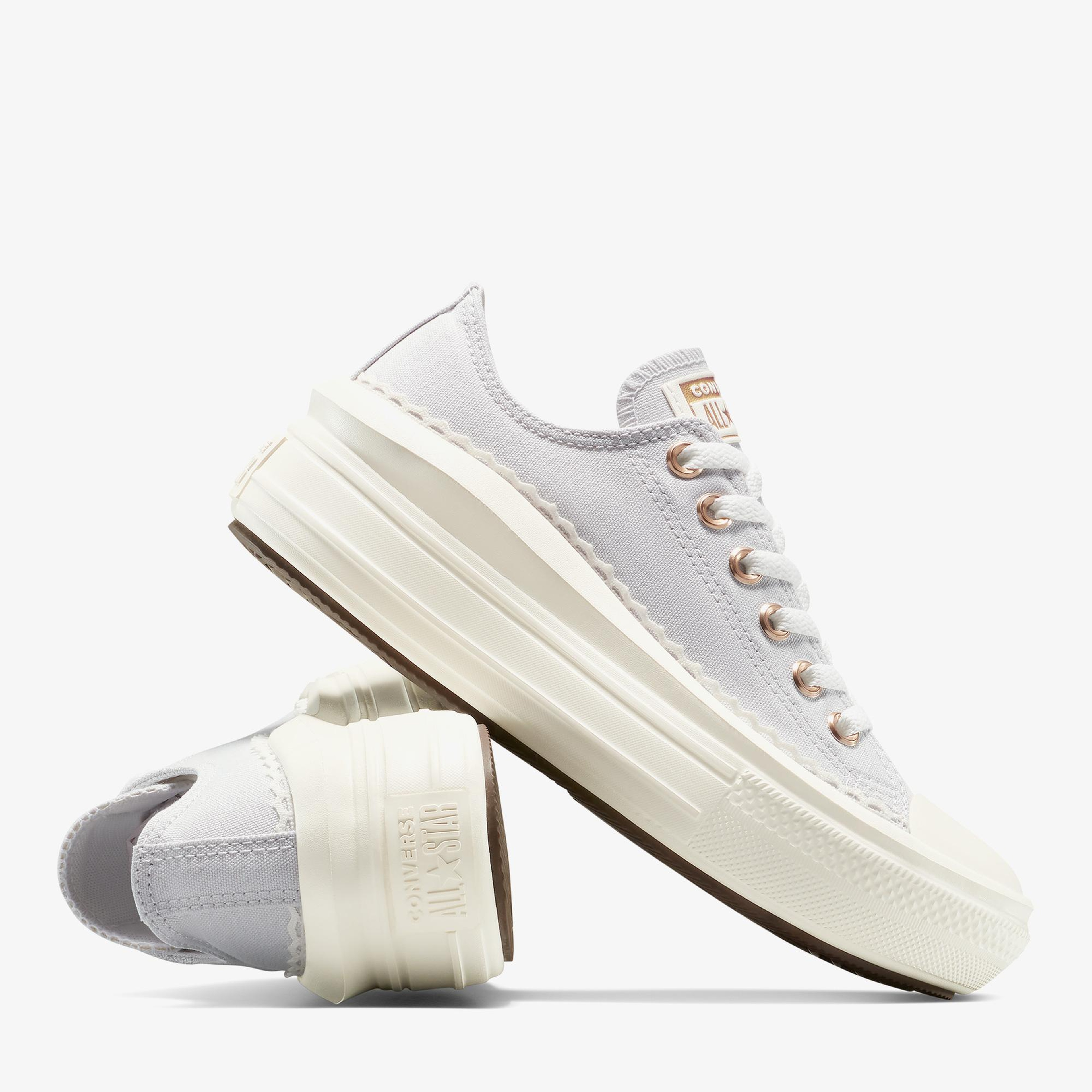 Converse Chuck Taylor All Star Move Kadın Gri Sneaker