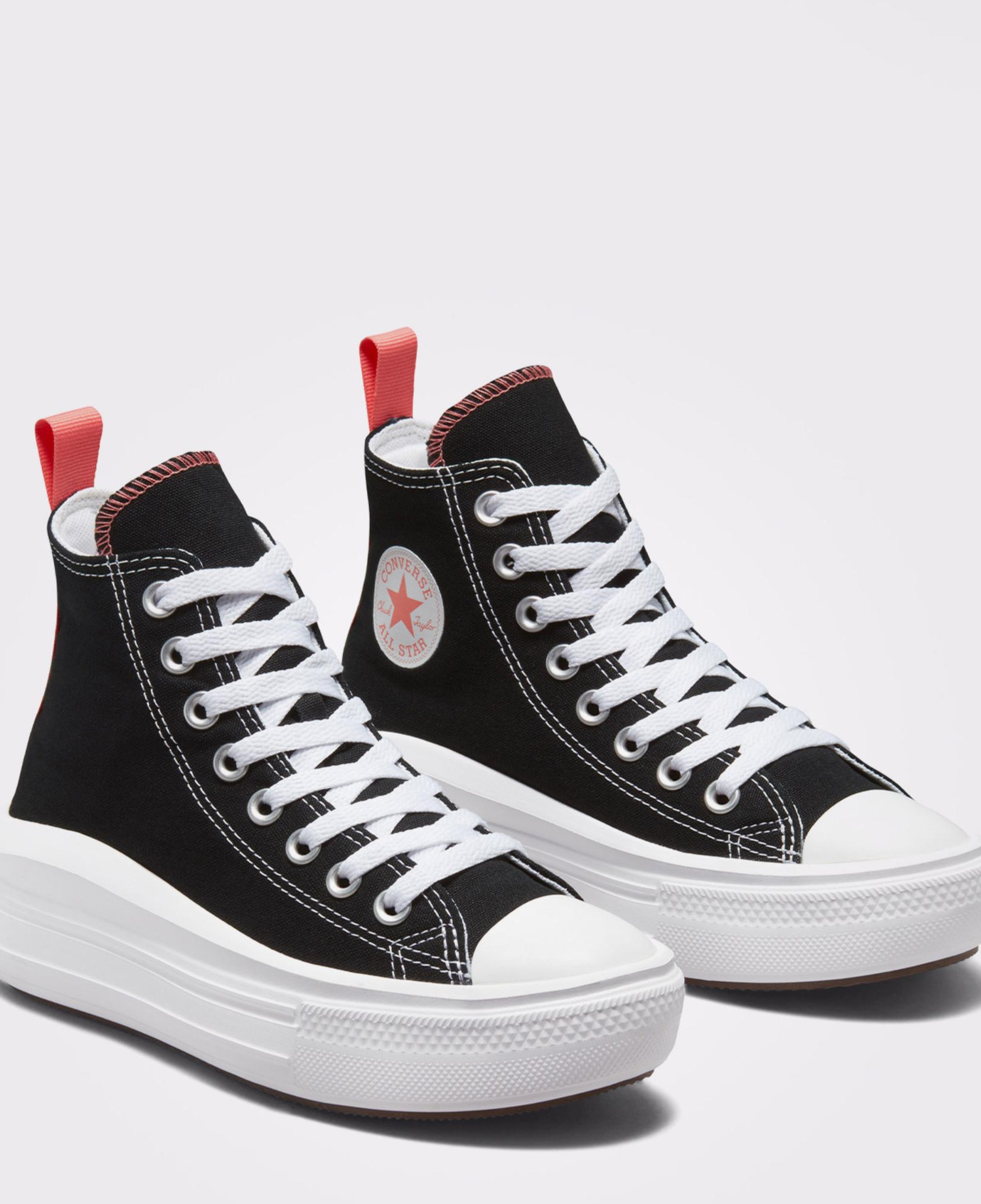 Converse Chuck Taylor All Star Move Genç Siyah Sneaker