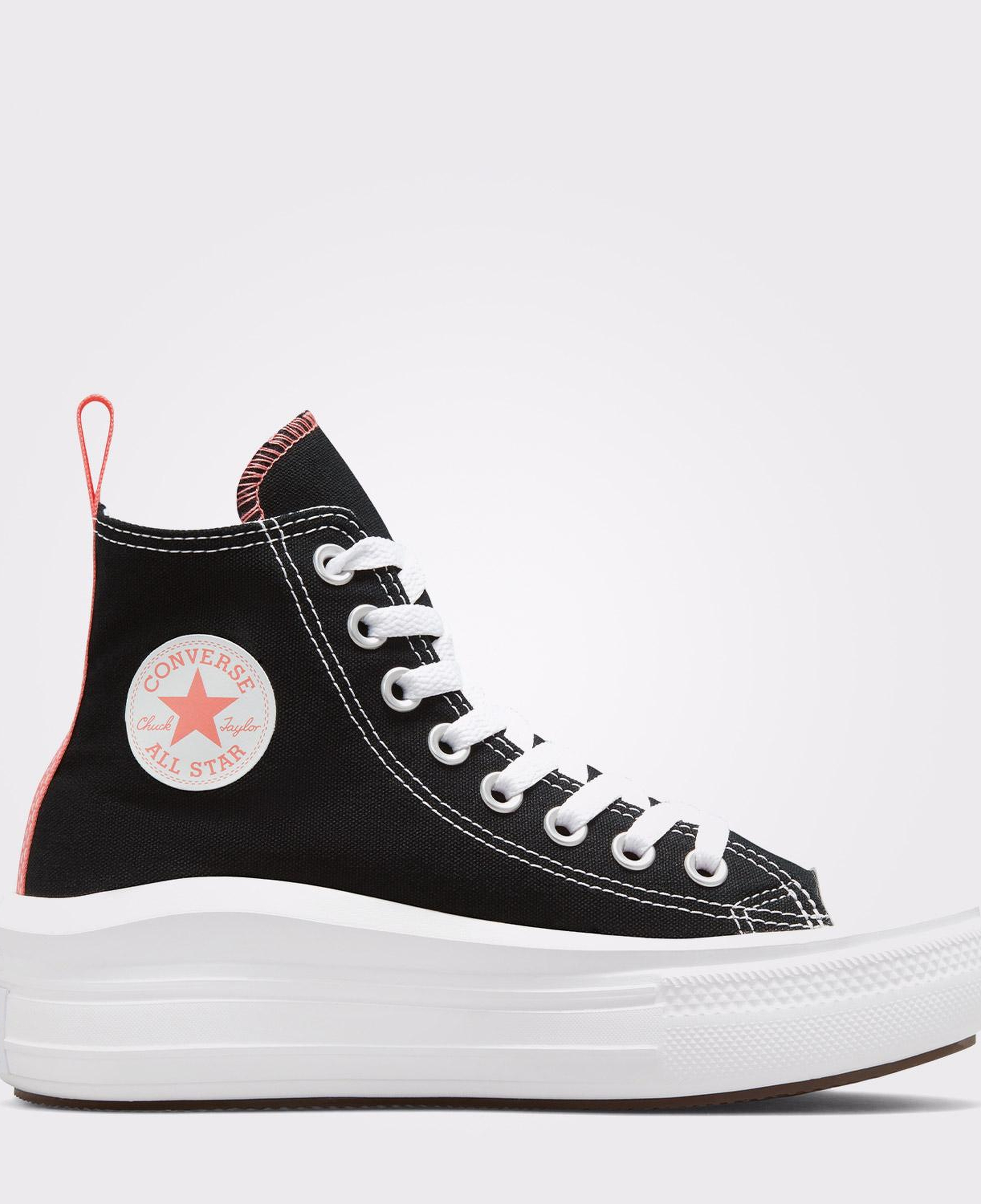 Converse Chuck Taylor All Star Move Genç Siyah Sneaker