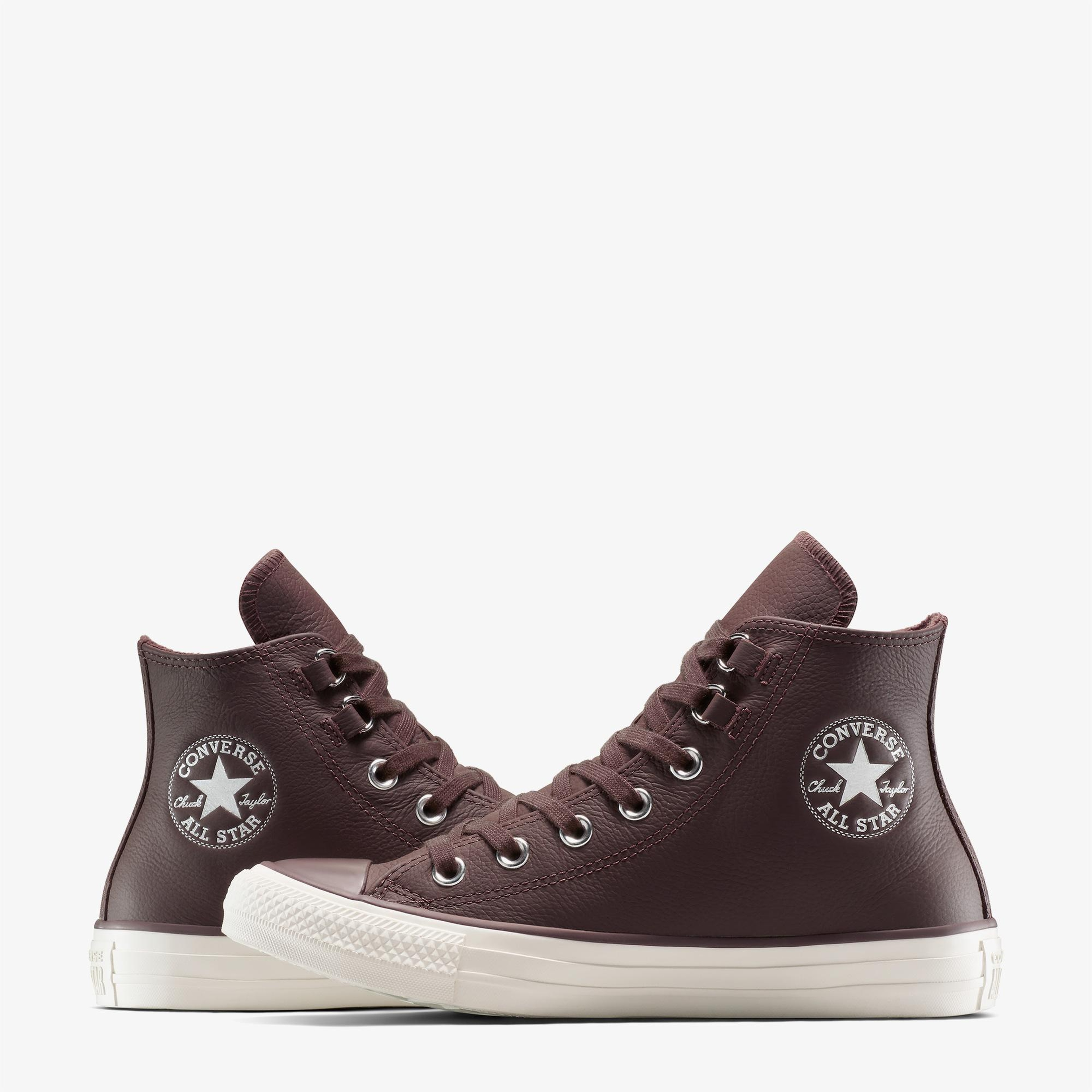 Converse Chuck Taylor All Star Deri Unisex Kahverengi Sneaker